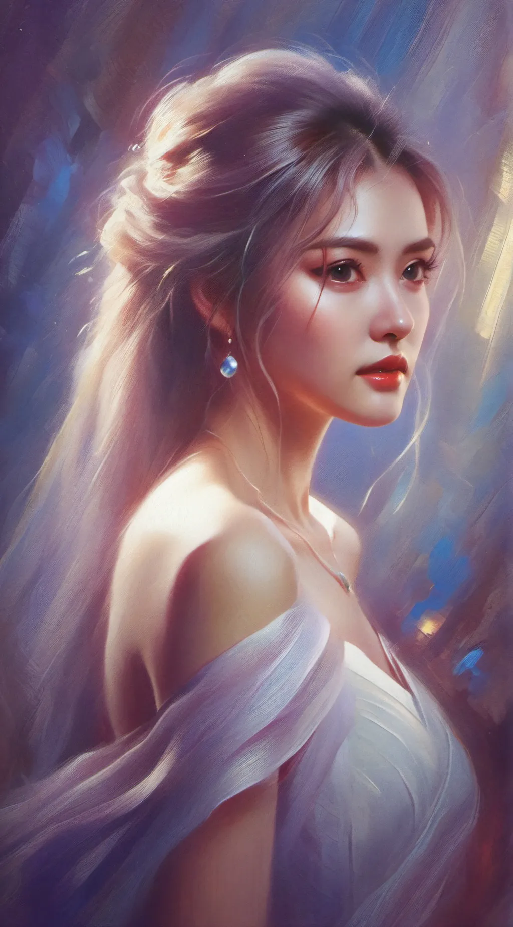 ai character: Tatiana Crews background