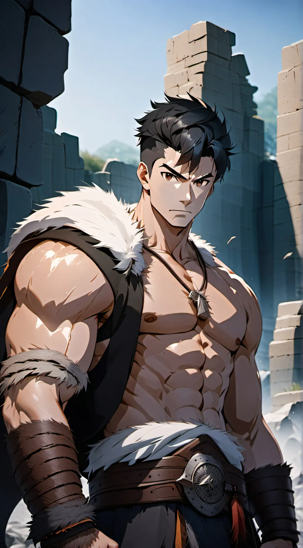 ai character: Katran background