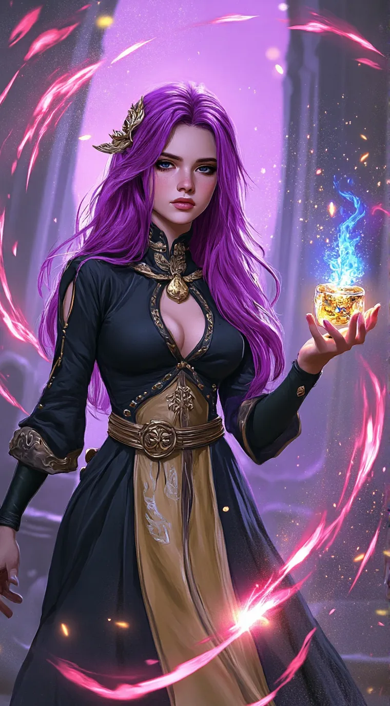 ai character: Venus  background