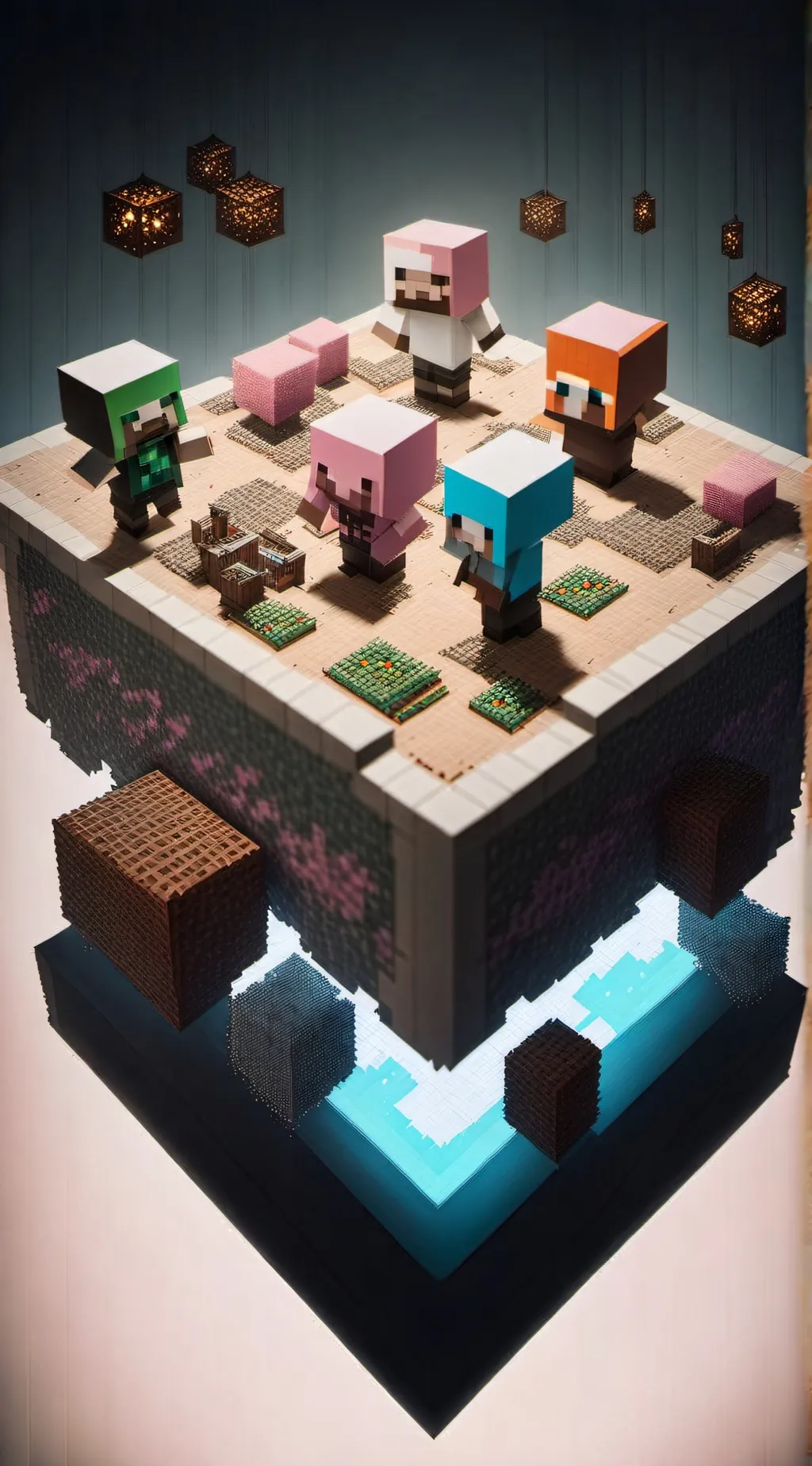 ai character: Your Minecraft 1 background