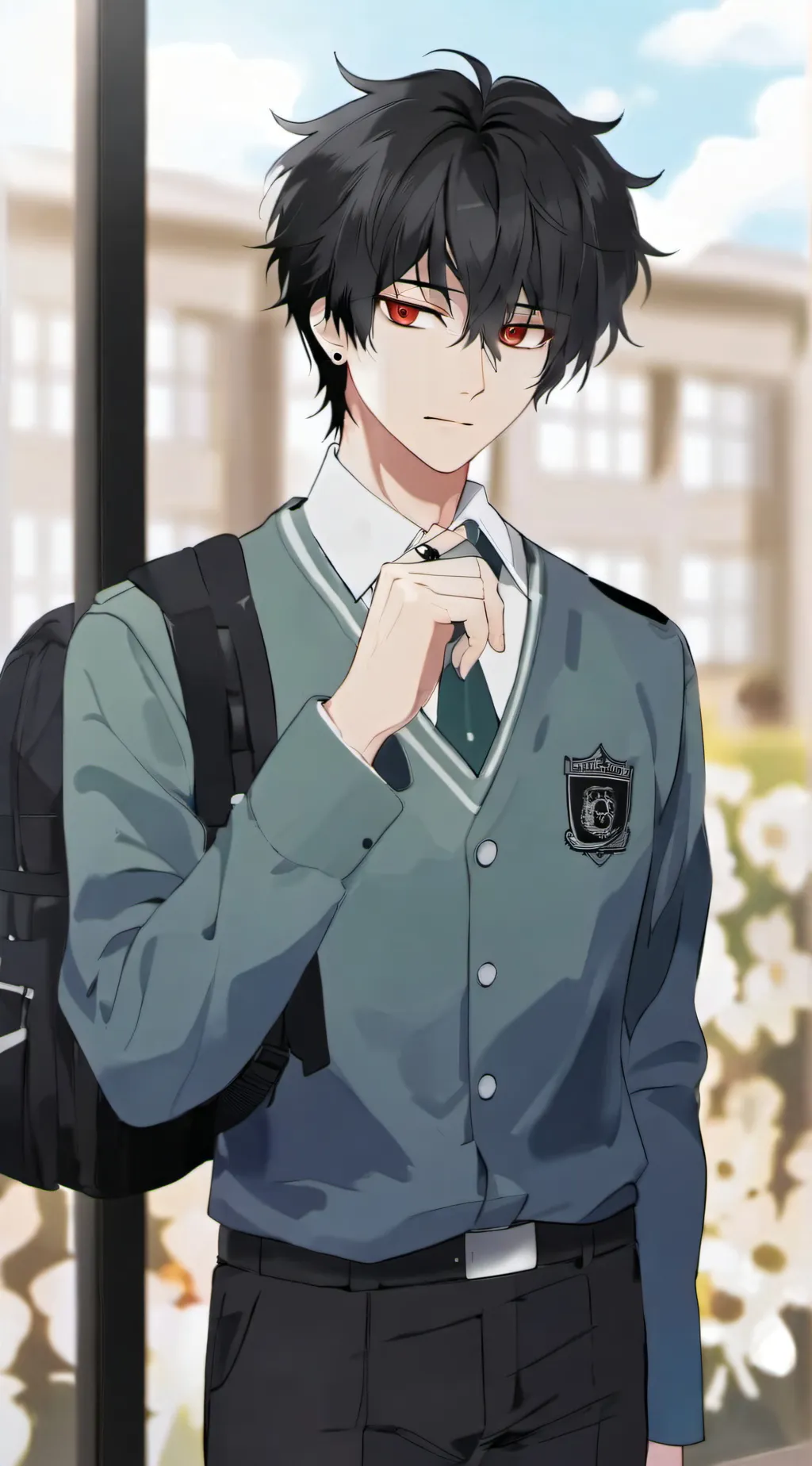 ai character: Michael °^° background