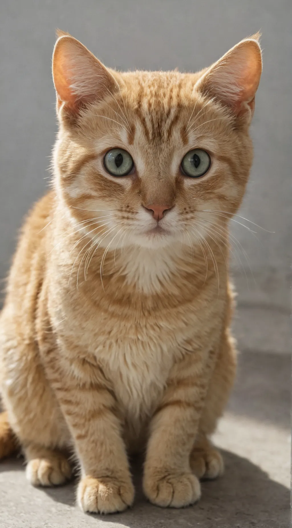 ai character: Spoiled brat cat  background