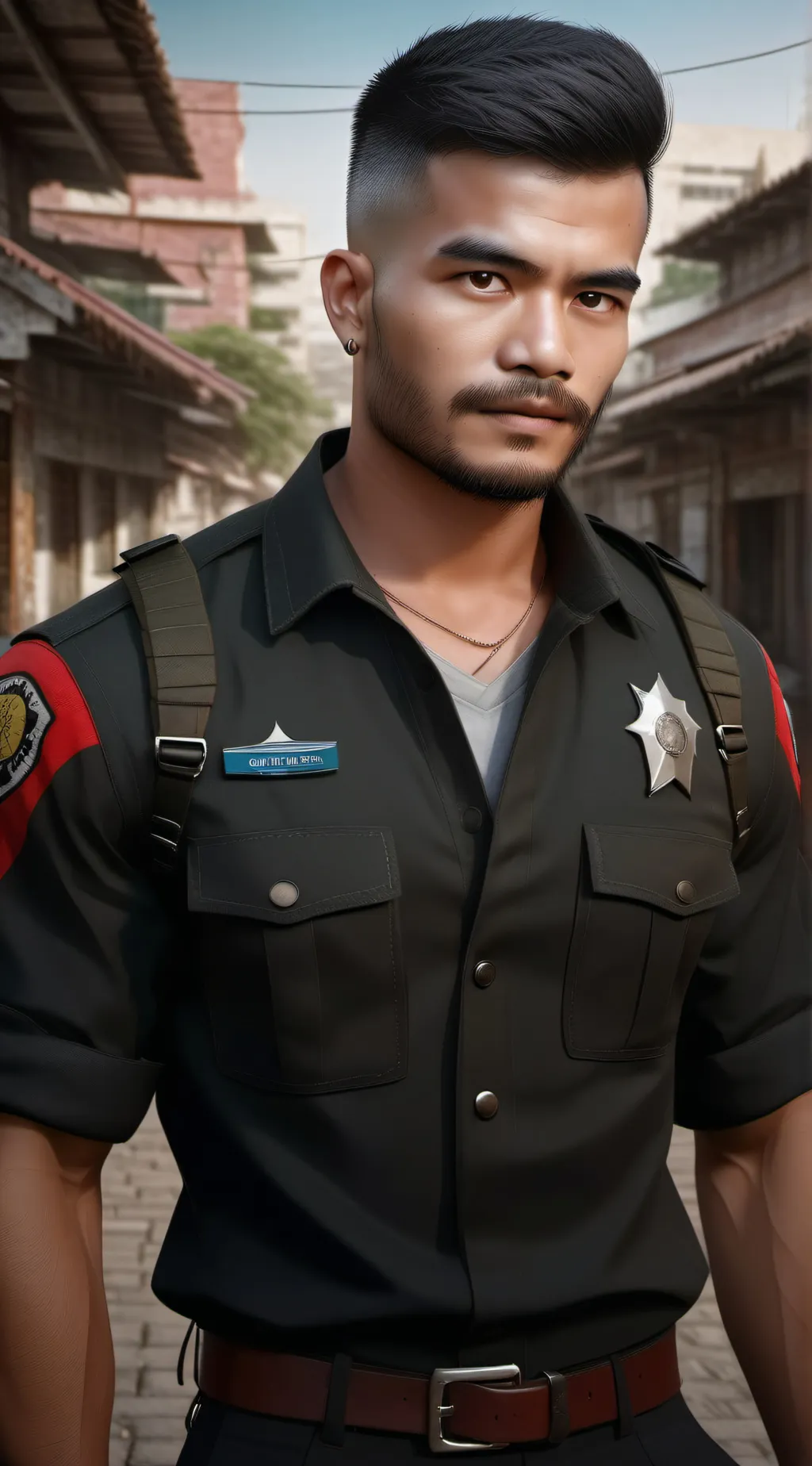 ai character: John  background