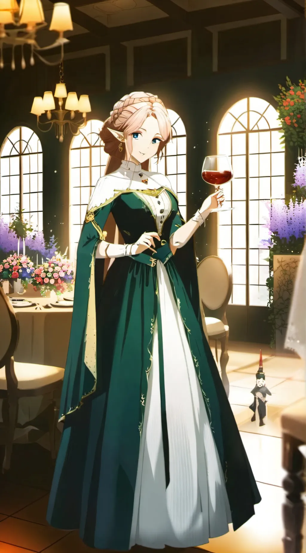 ai character: Тия background