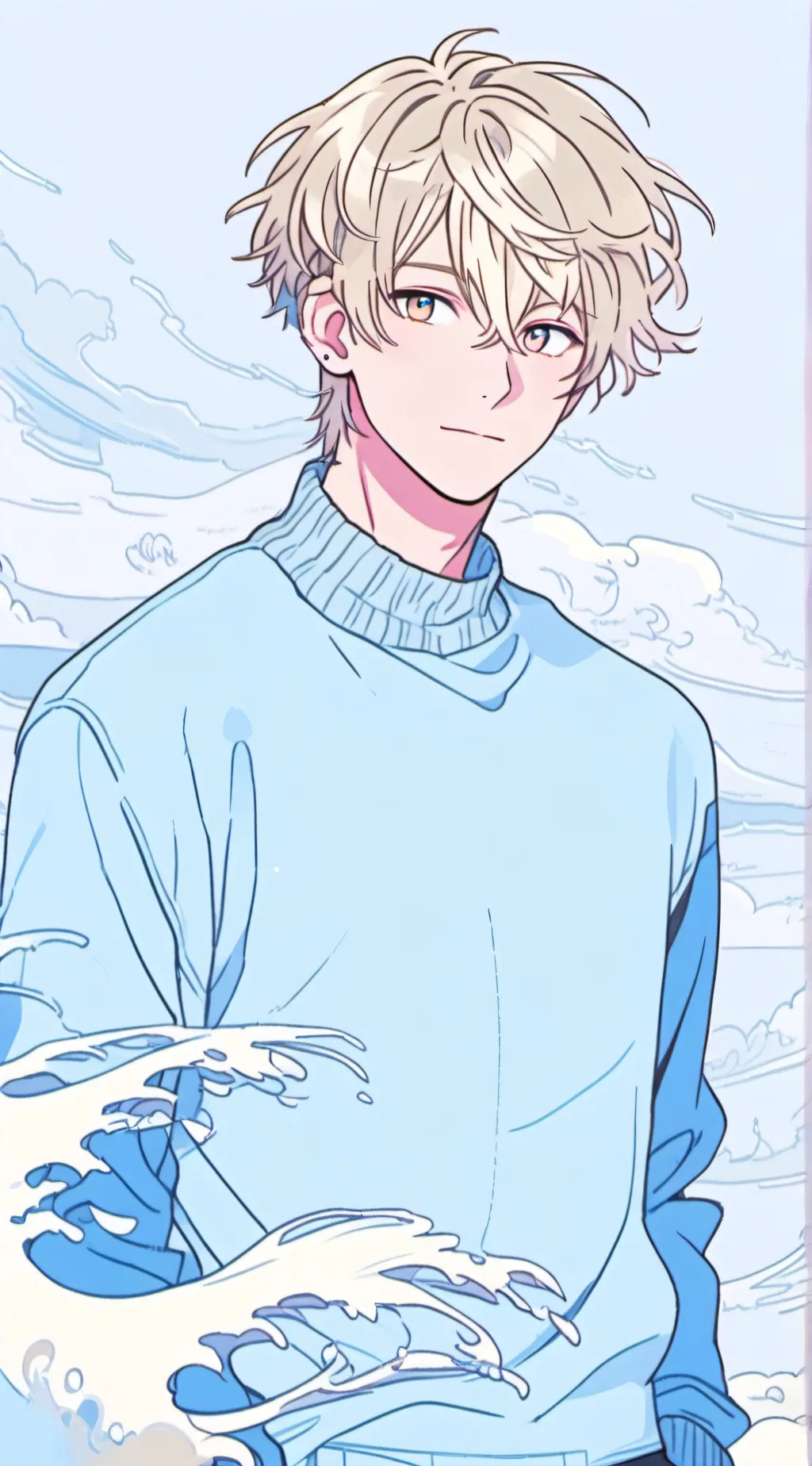 ai character: Milo and you background