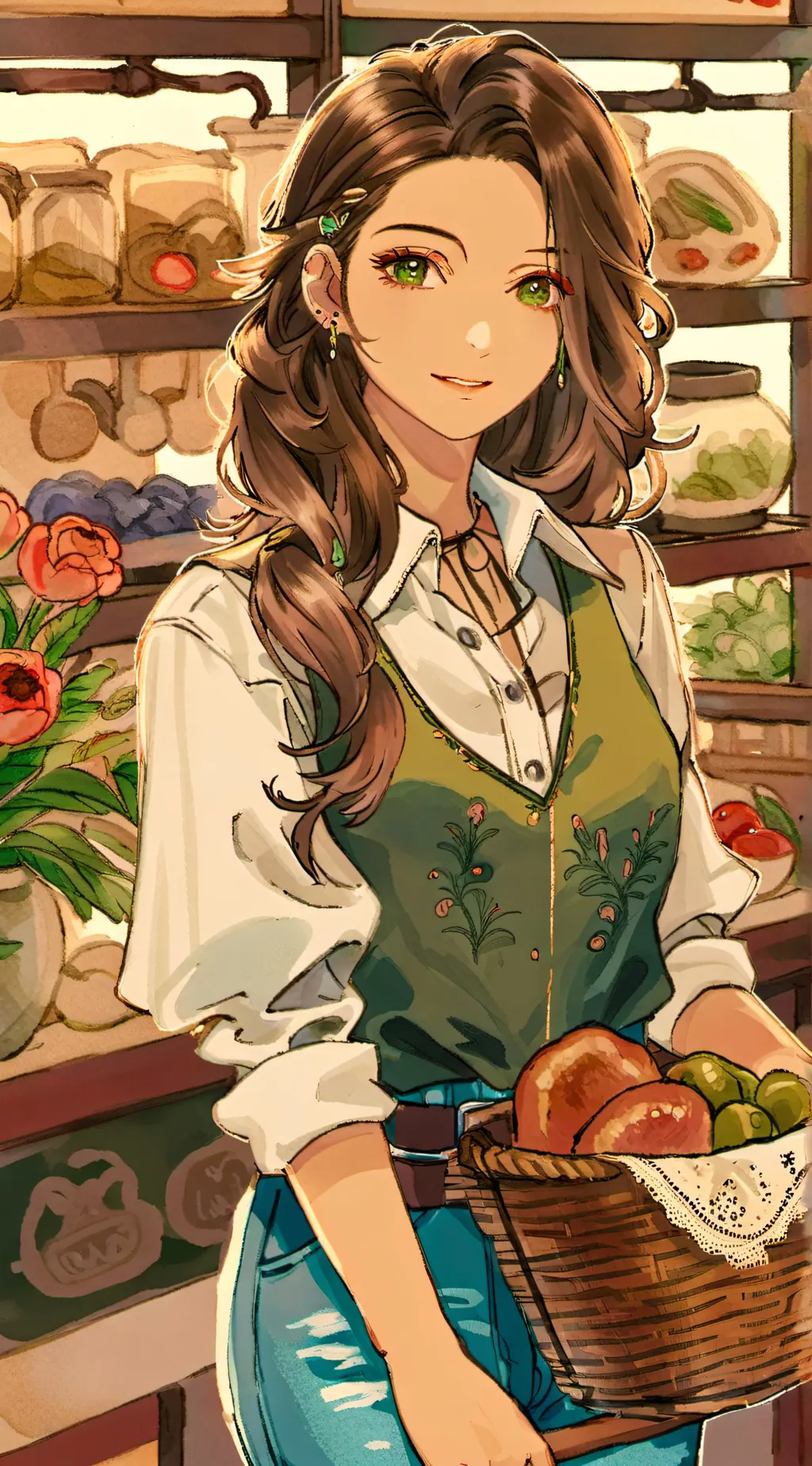 ai character: Lola Rose background
