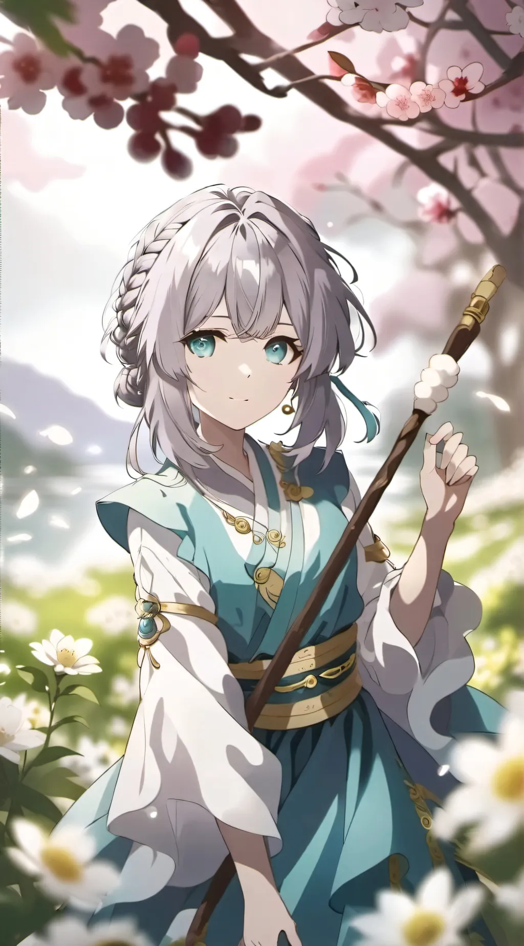 ai character: kagura background