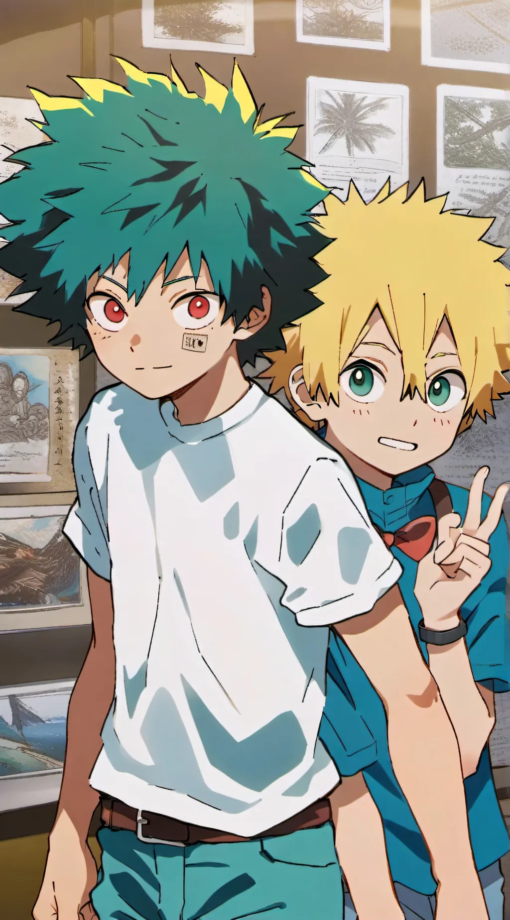 ai character: MyHeroAcademia(MHA background