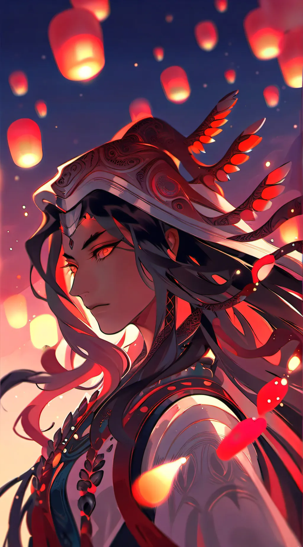 ai character: uppermoon pick me background