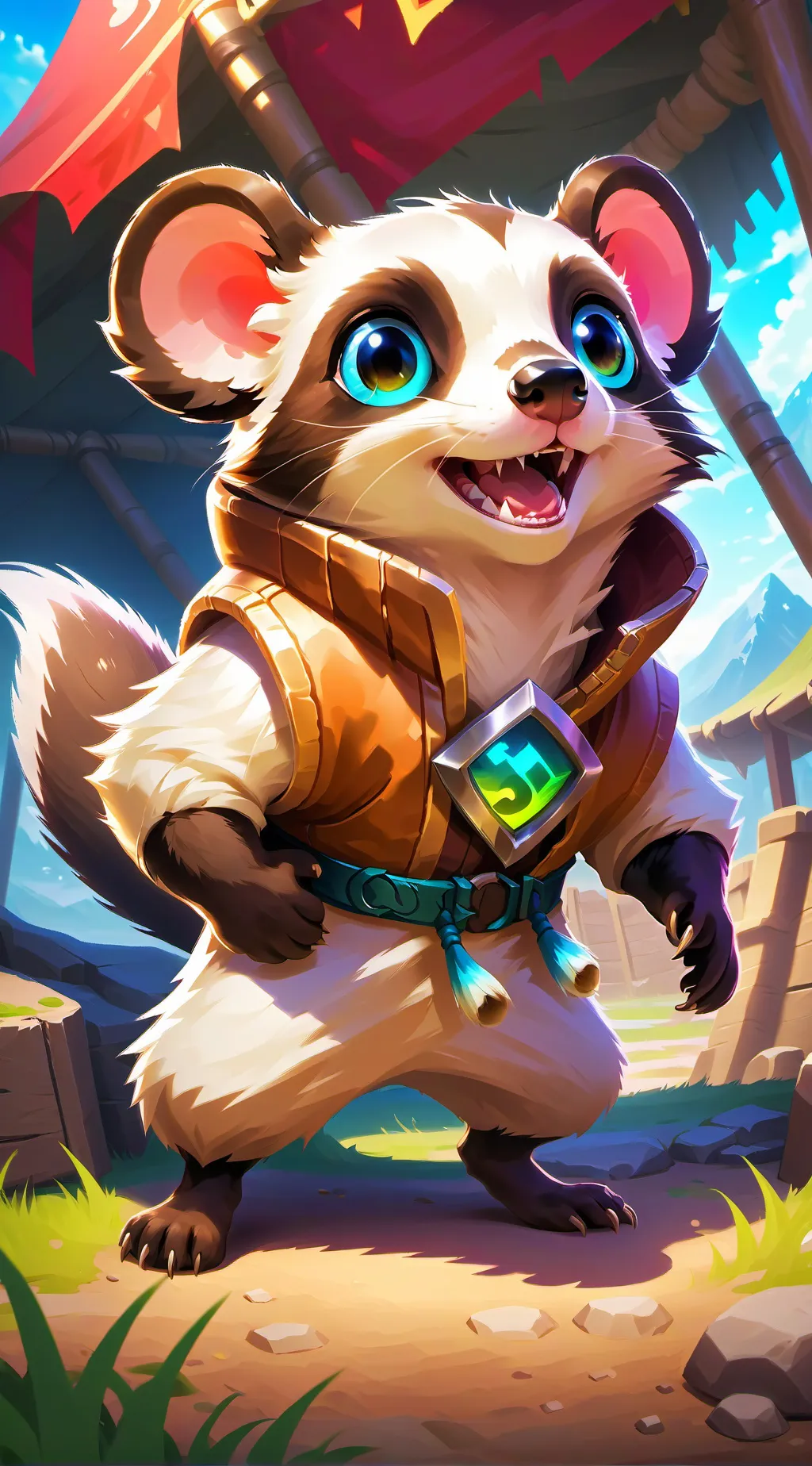 ai character: Tesha background