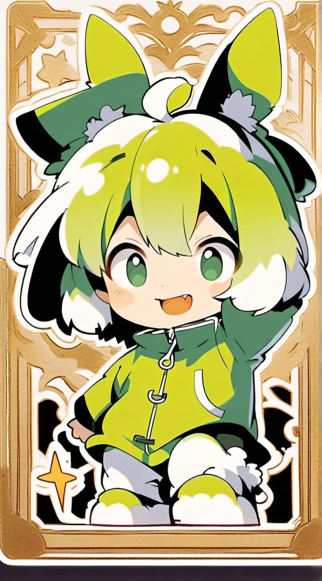 ai character: hoppy hopscotch  background