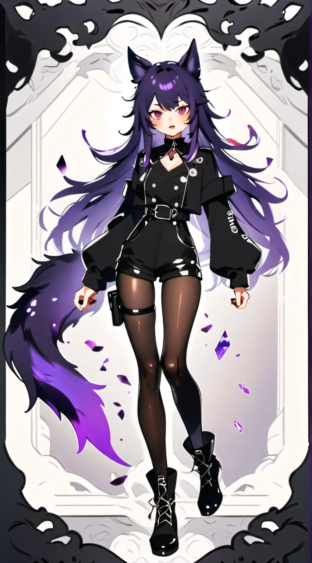 ai character: Mina background