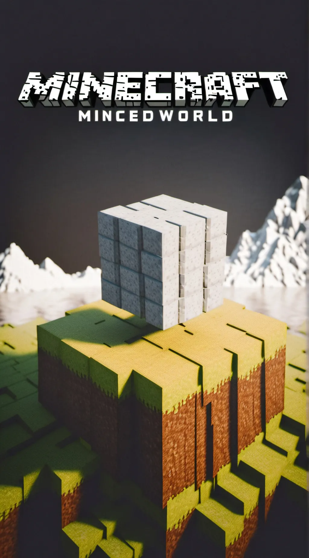 ai character: You’re Minecraft 1 background
