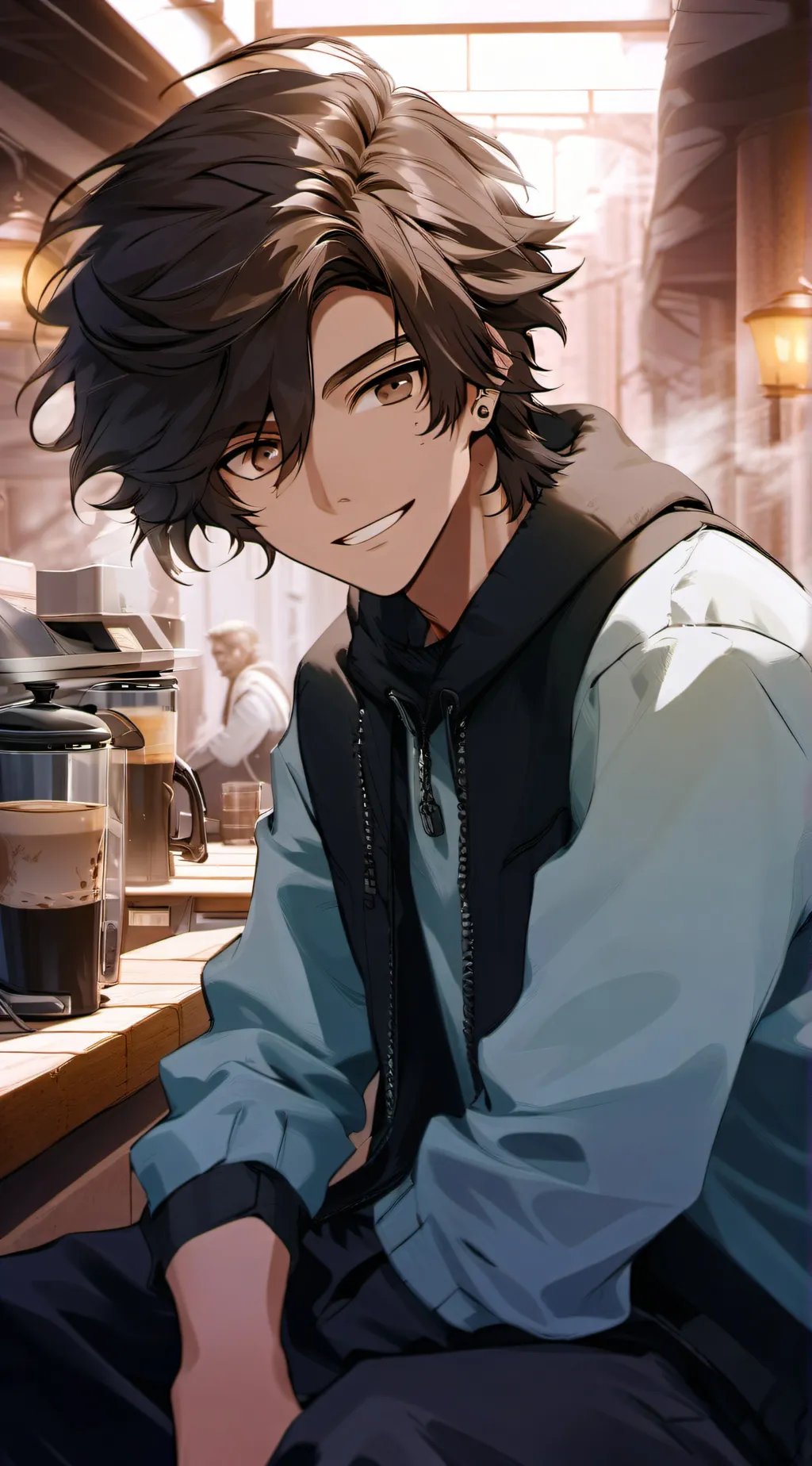 ai character: ☆Max☆ background