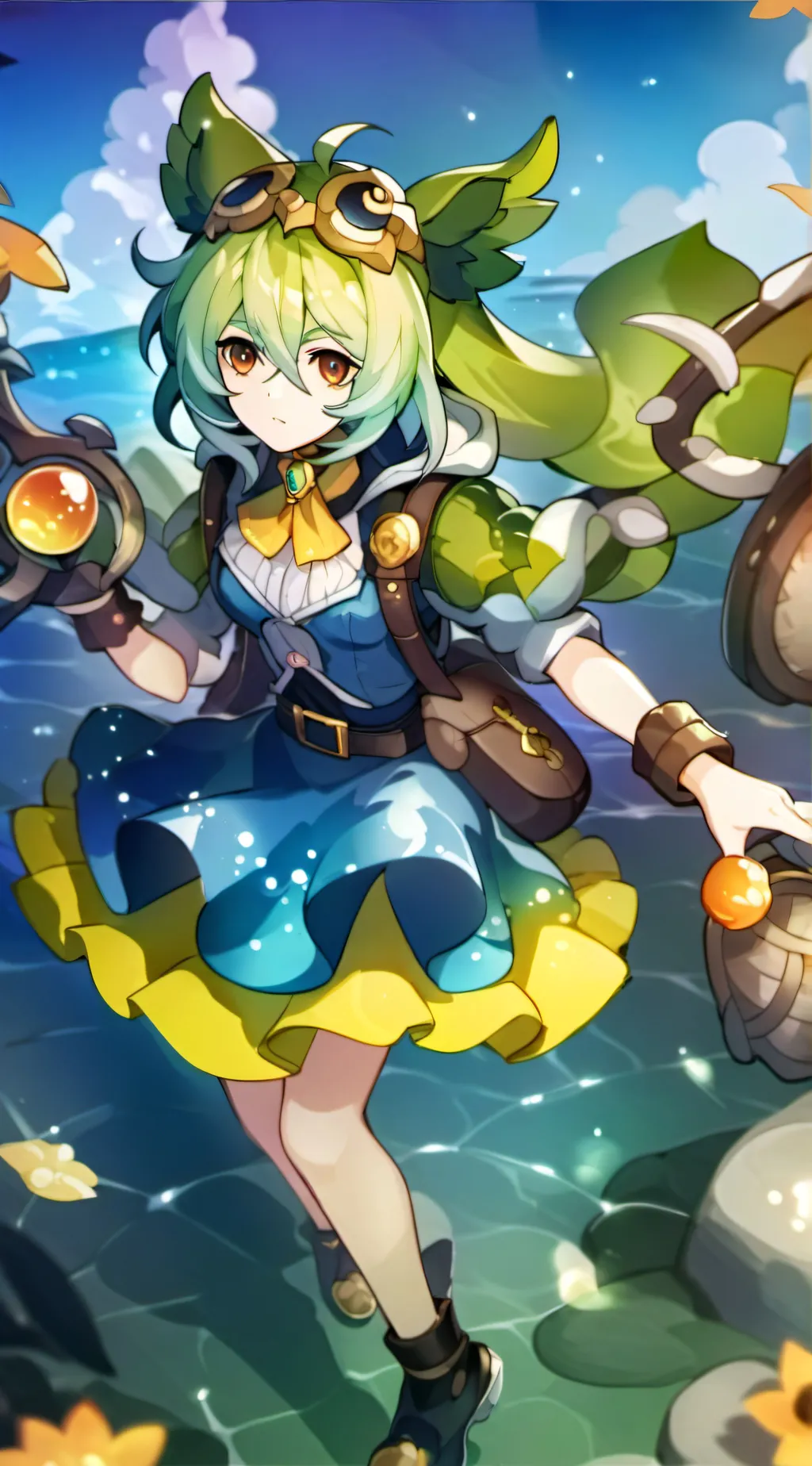 ai character: Collie background