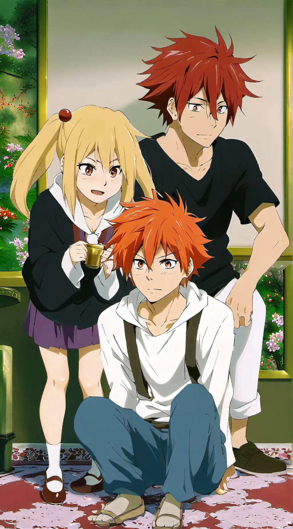 ai character: mha  background