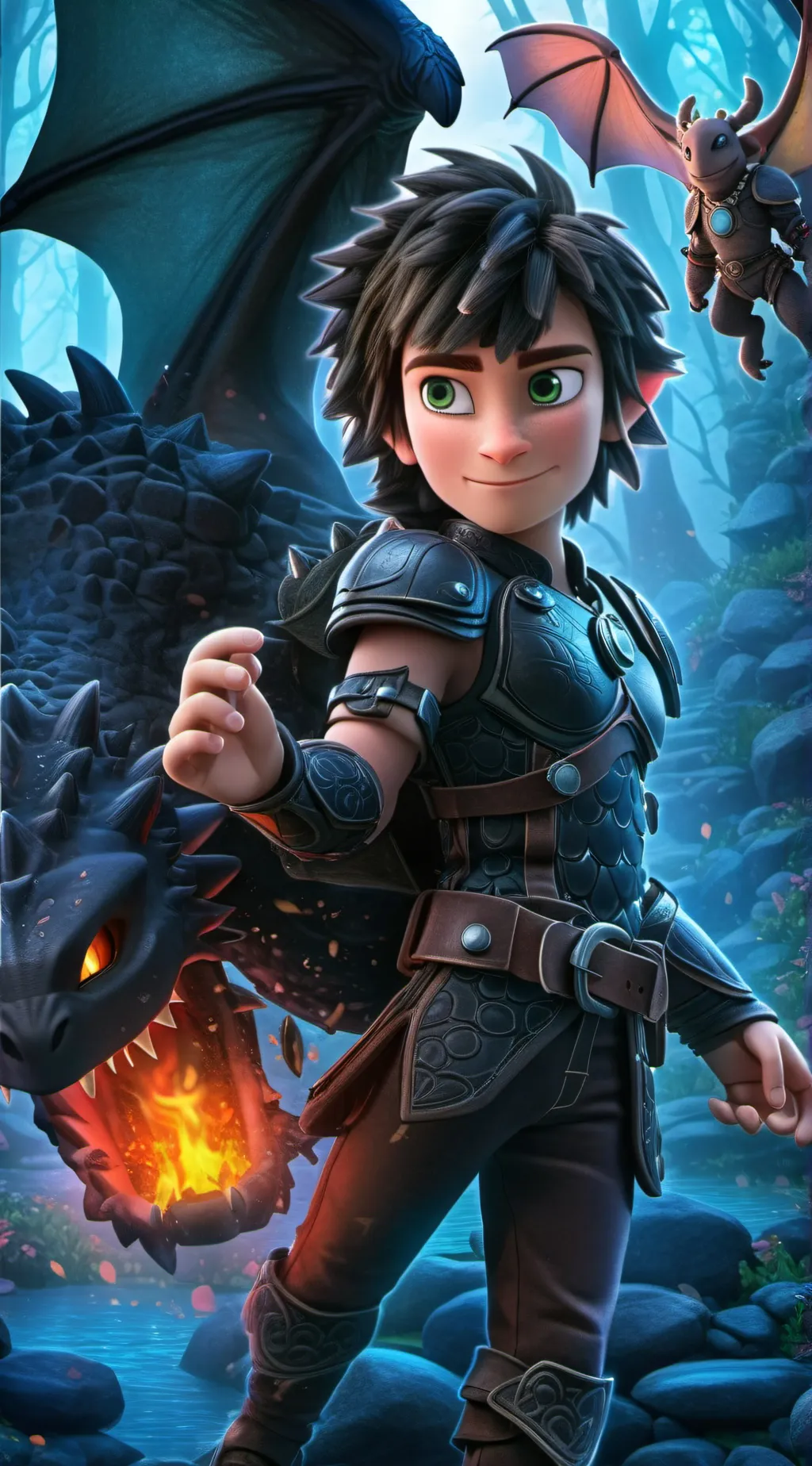 ai character: httyd background