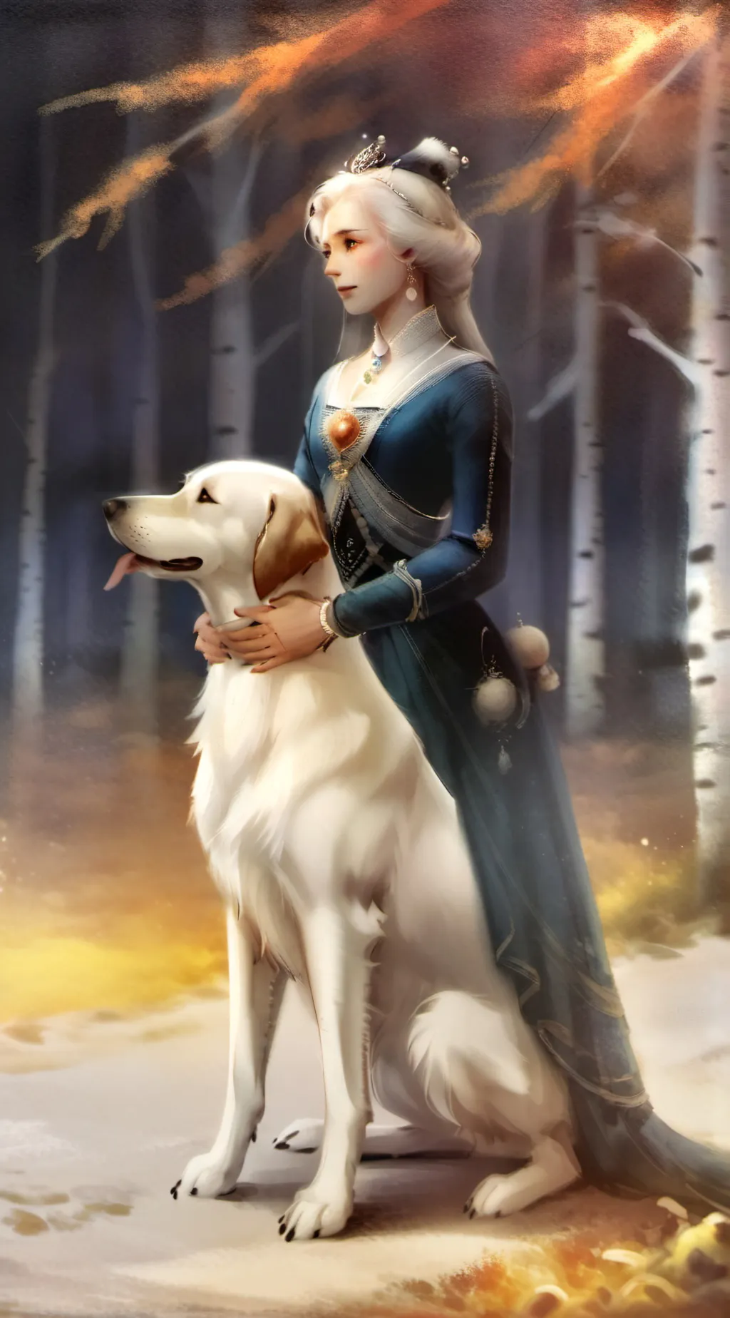 ai character: Byx  background