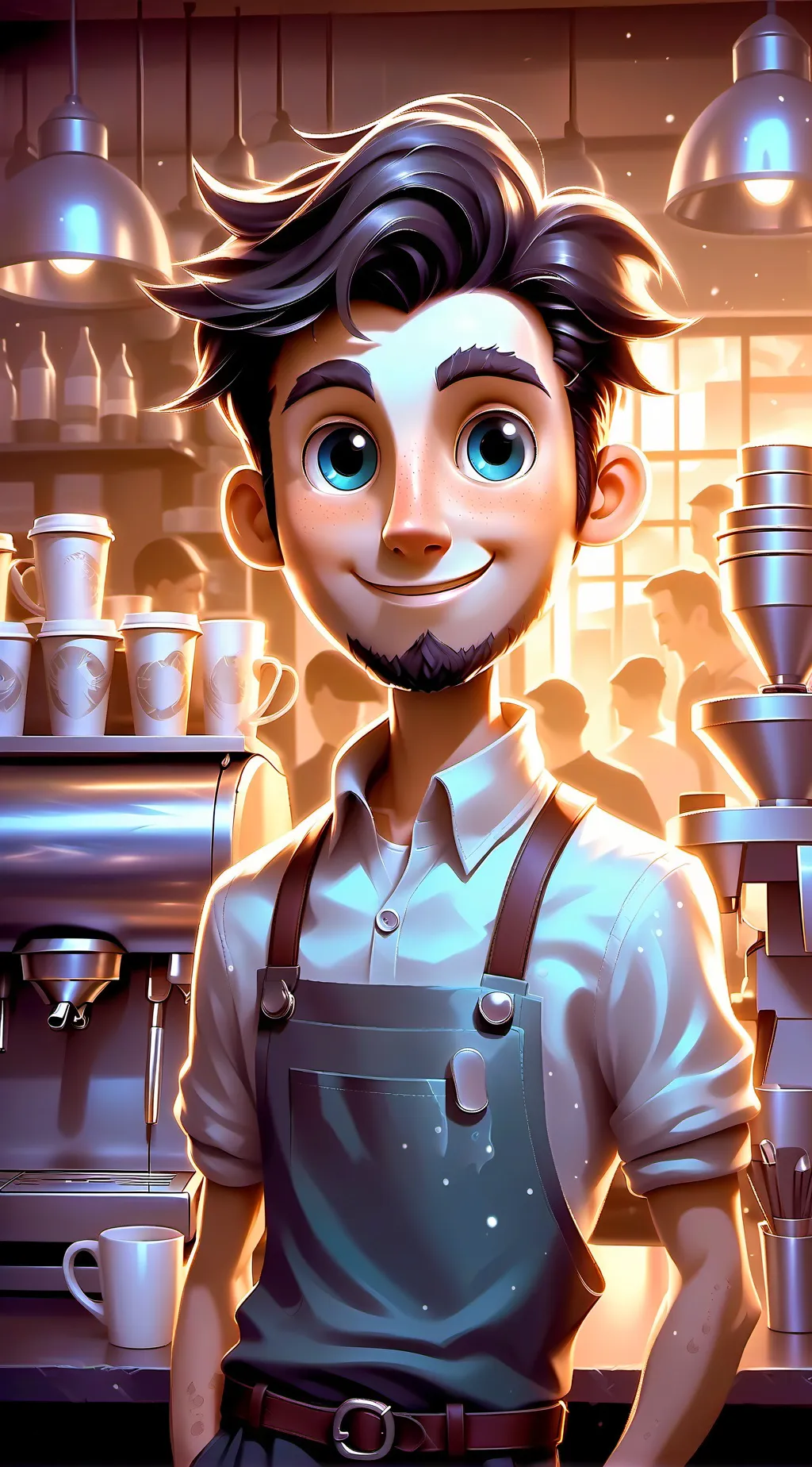 ai character: Alex background