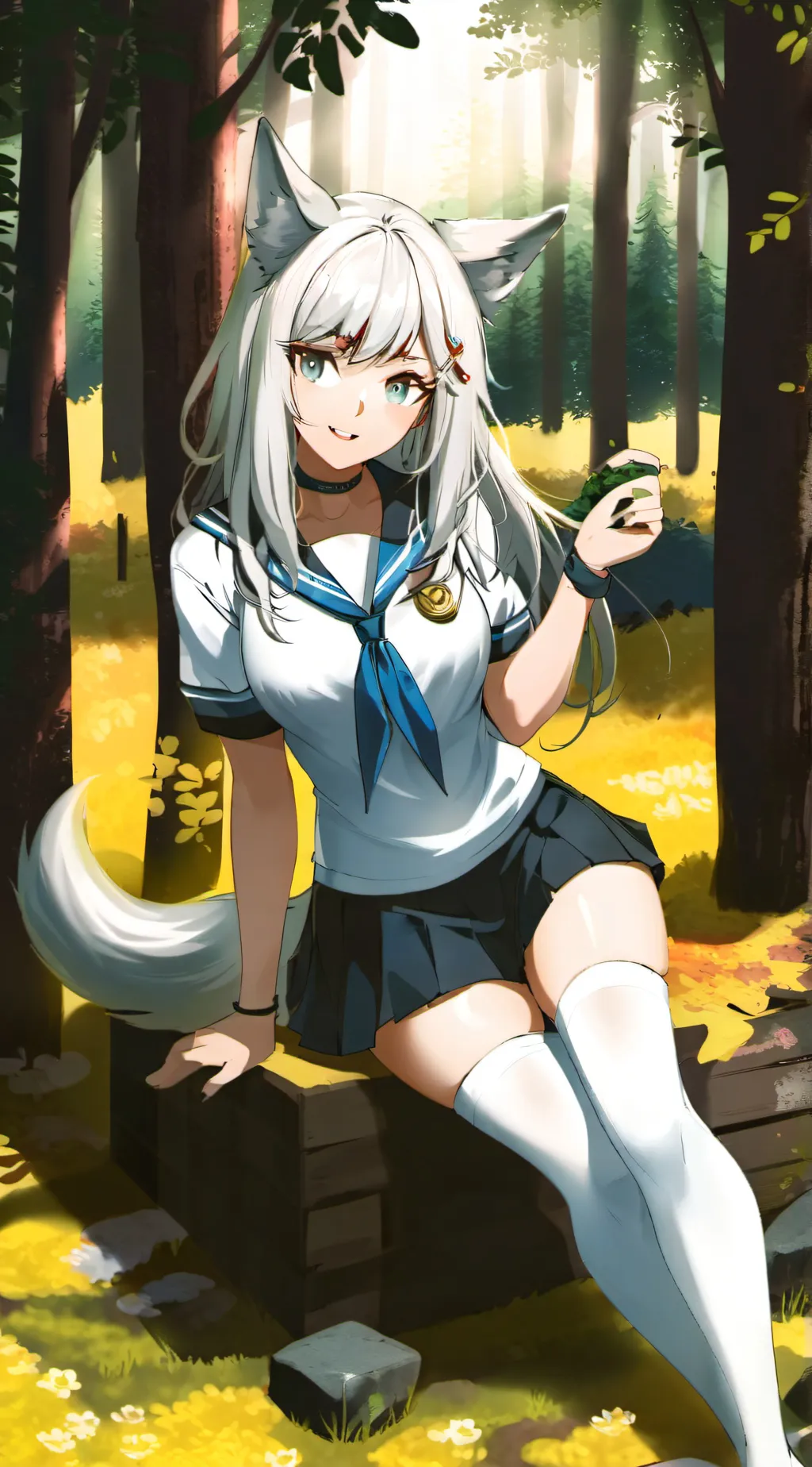 ai character: Amelie background