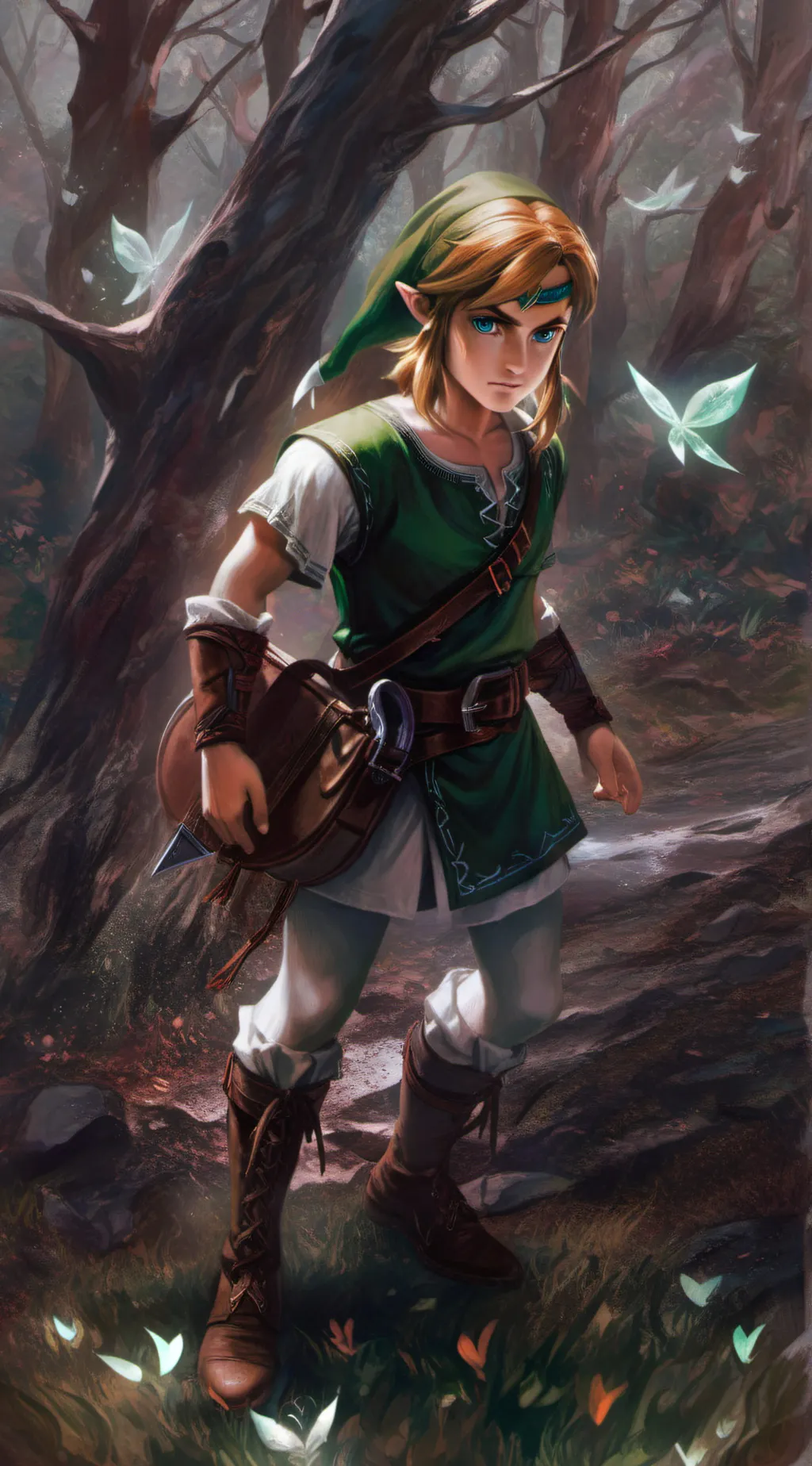 ai character: The Hero of Time background