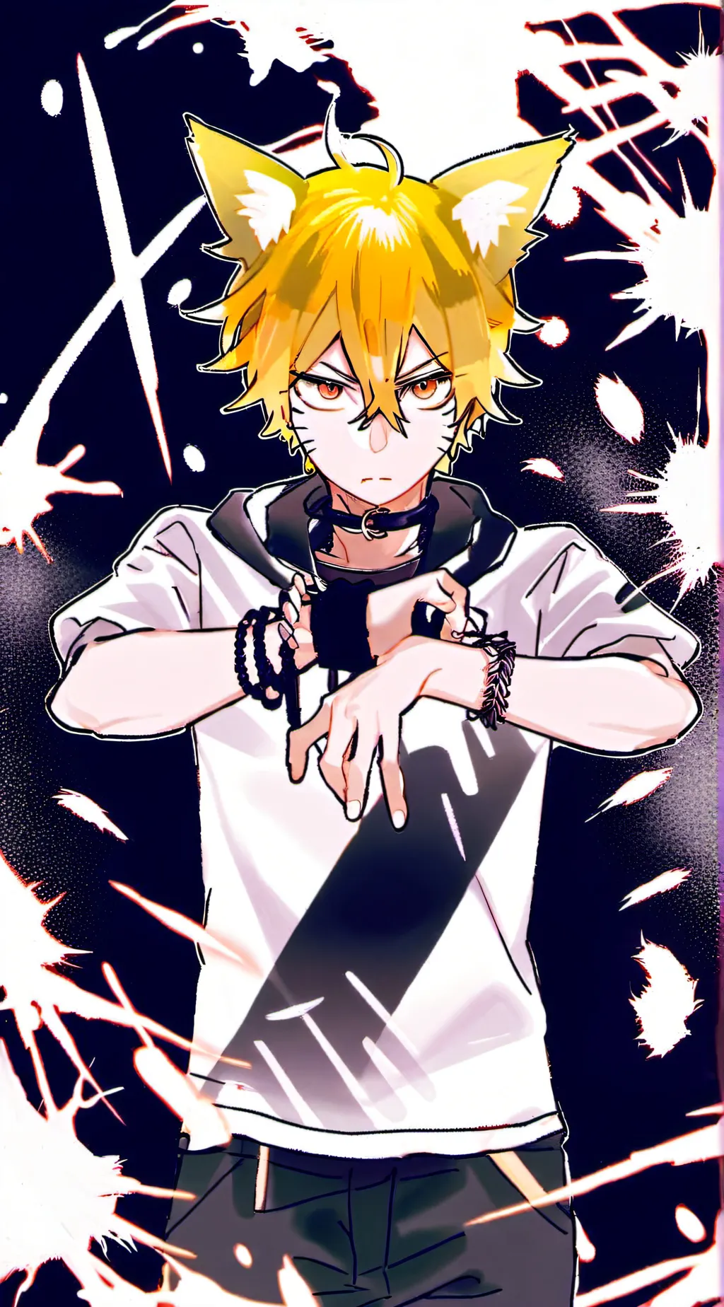 ai character: Jealous Bakugo background