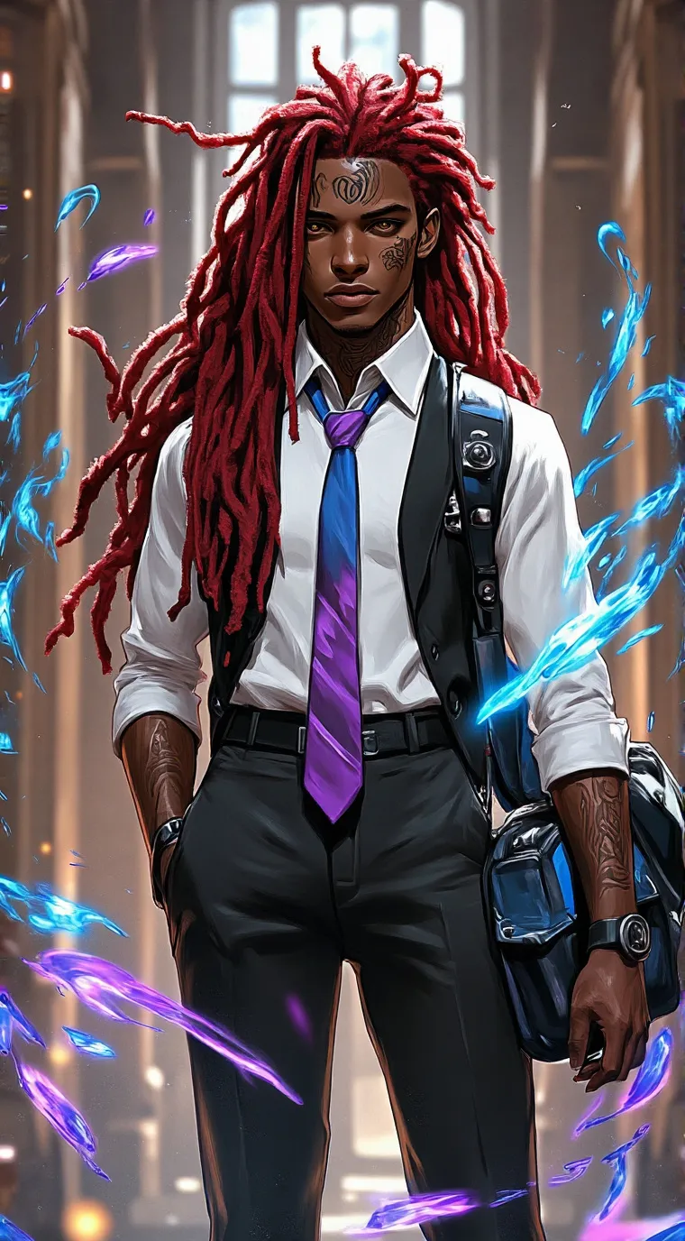 ai character: Babalú  background