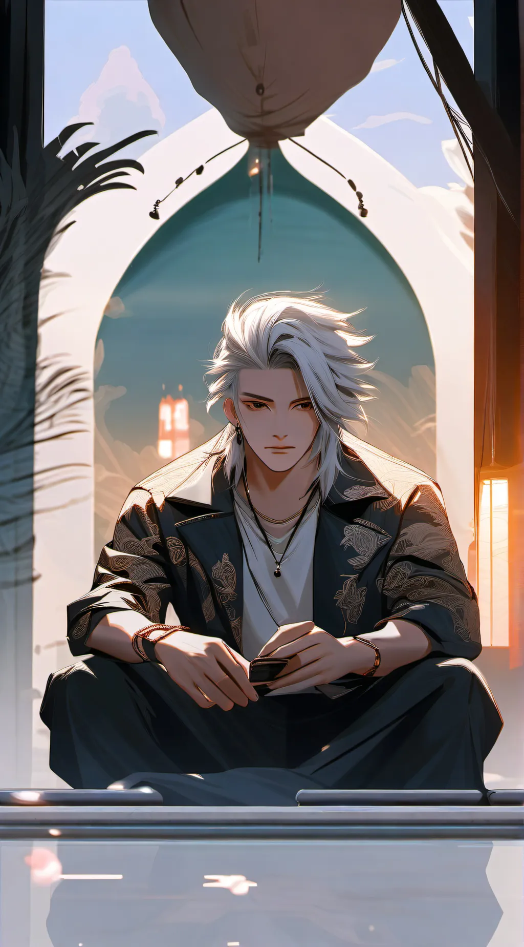 ai character: Isaiah  background