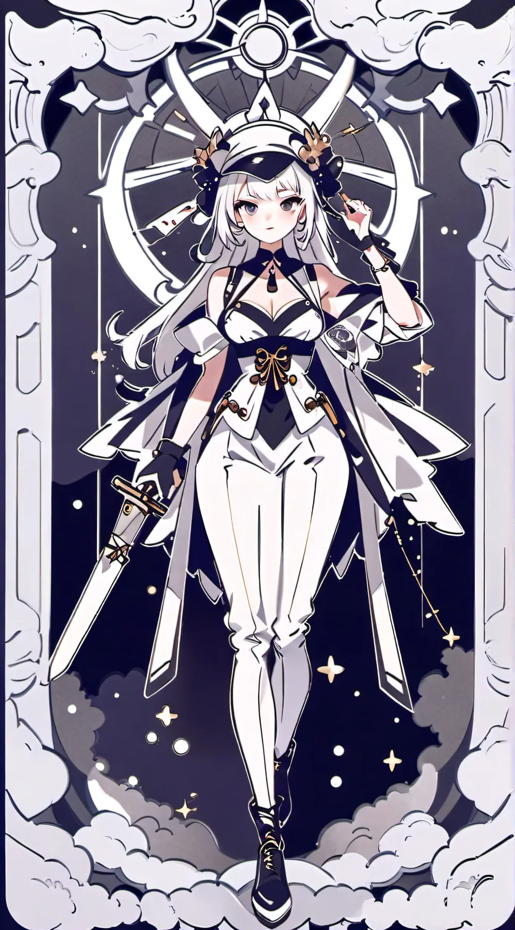 ai character: Rose background