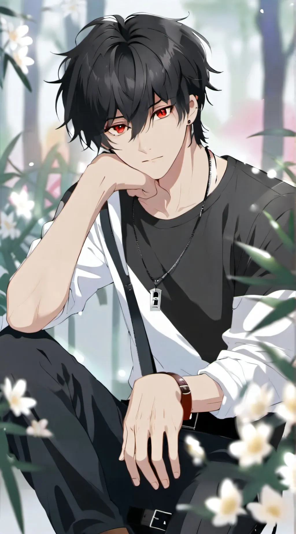 ai character: Leo background