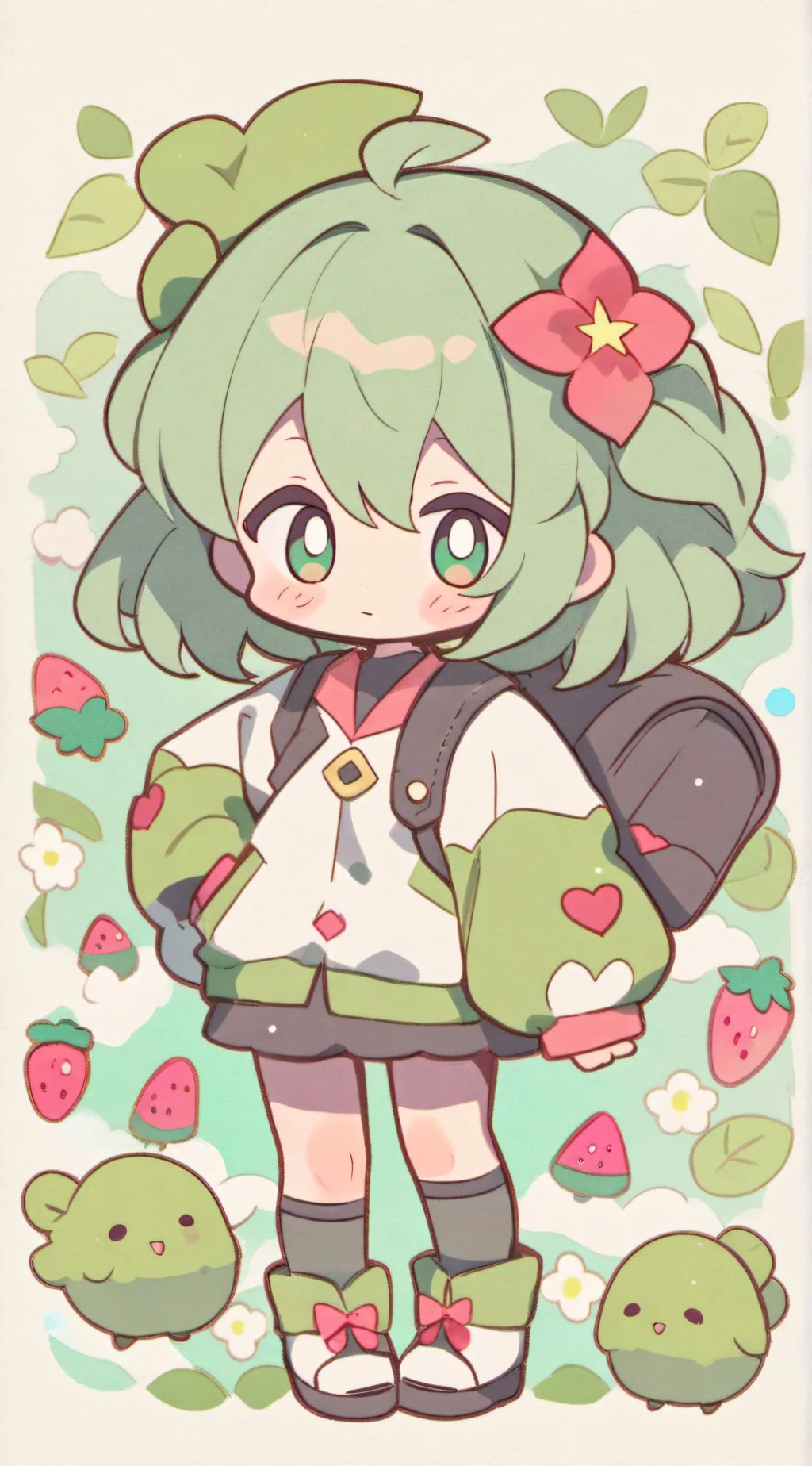 ai character: mha loves you background