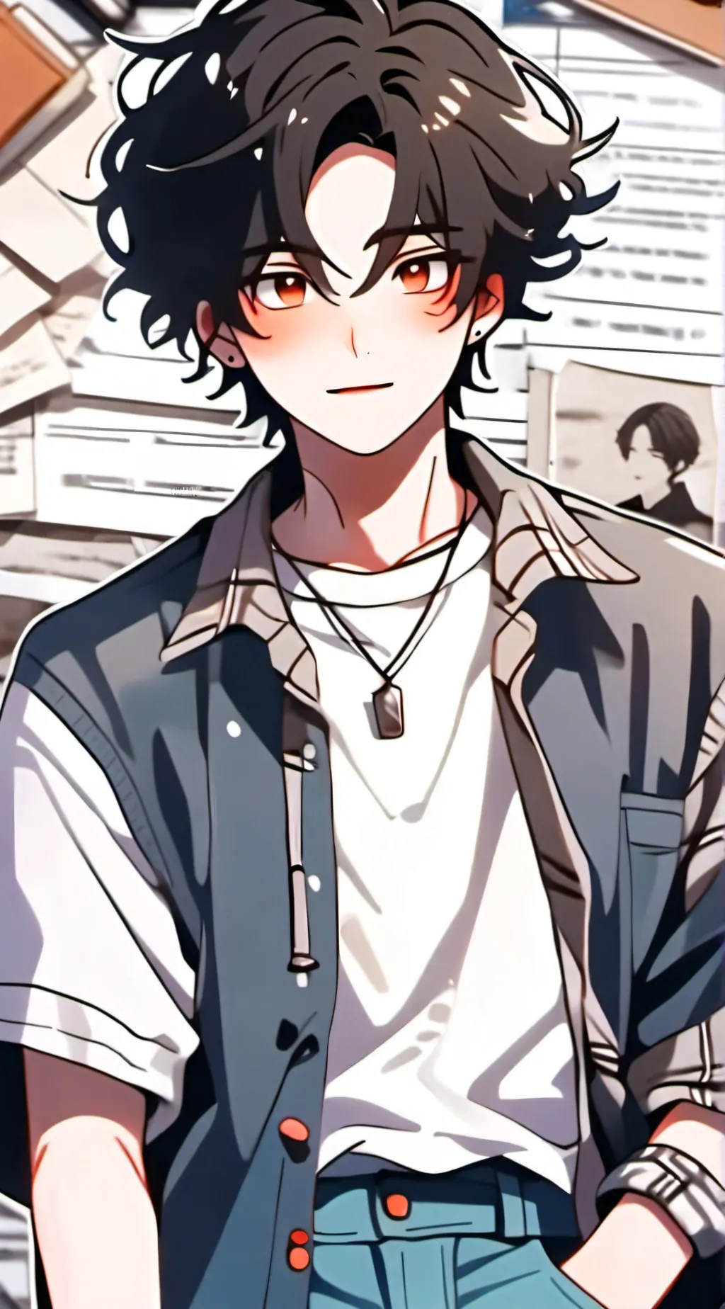 ai character: Matt background