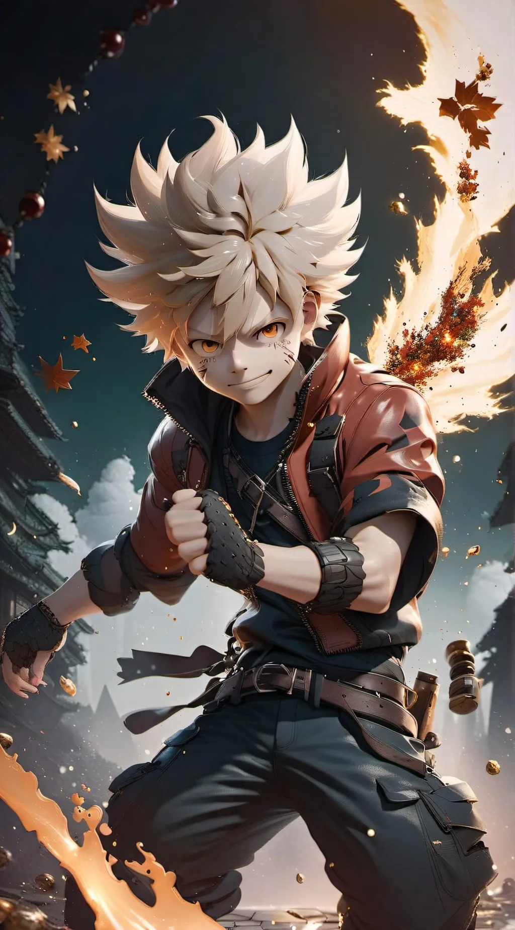 ai character: Mha/ydy background