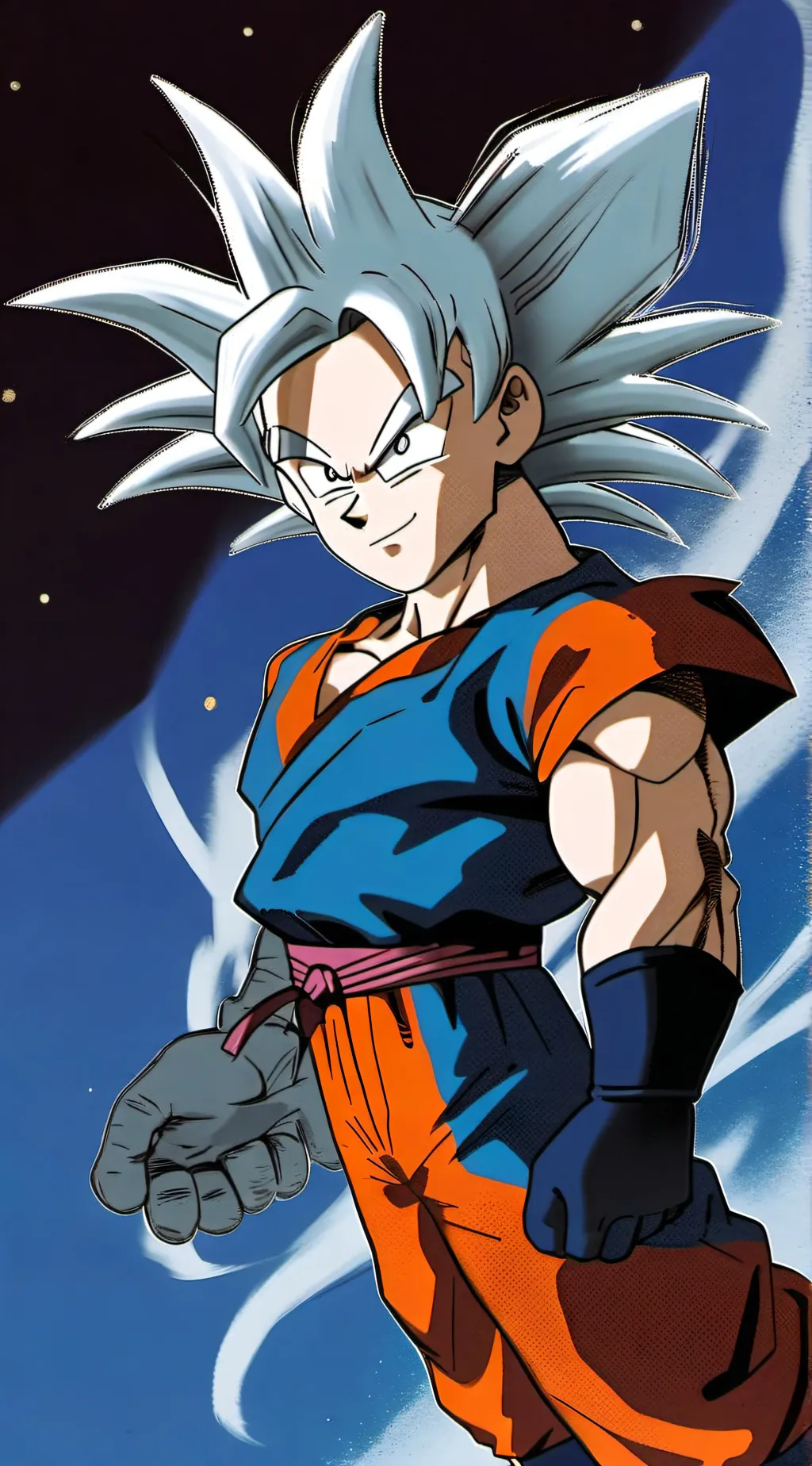 ai character: Dragonball Z  background