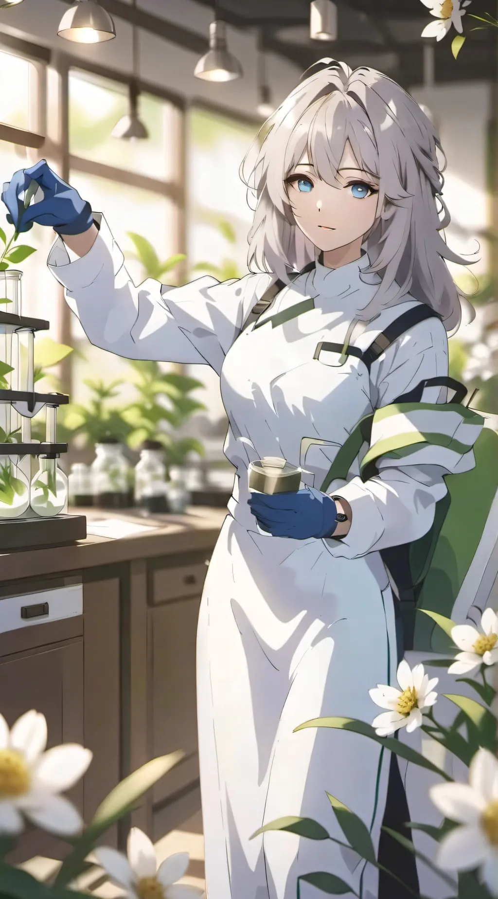 ai character: Hana background