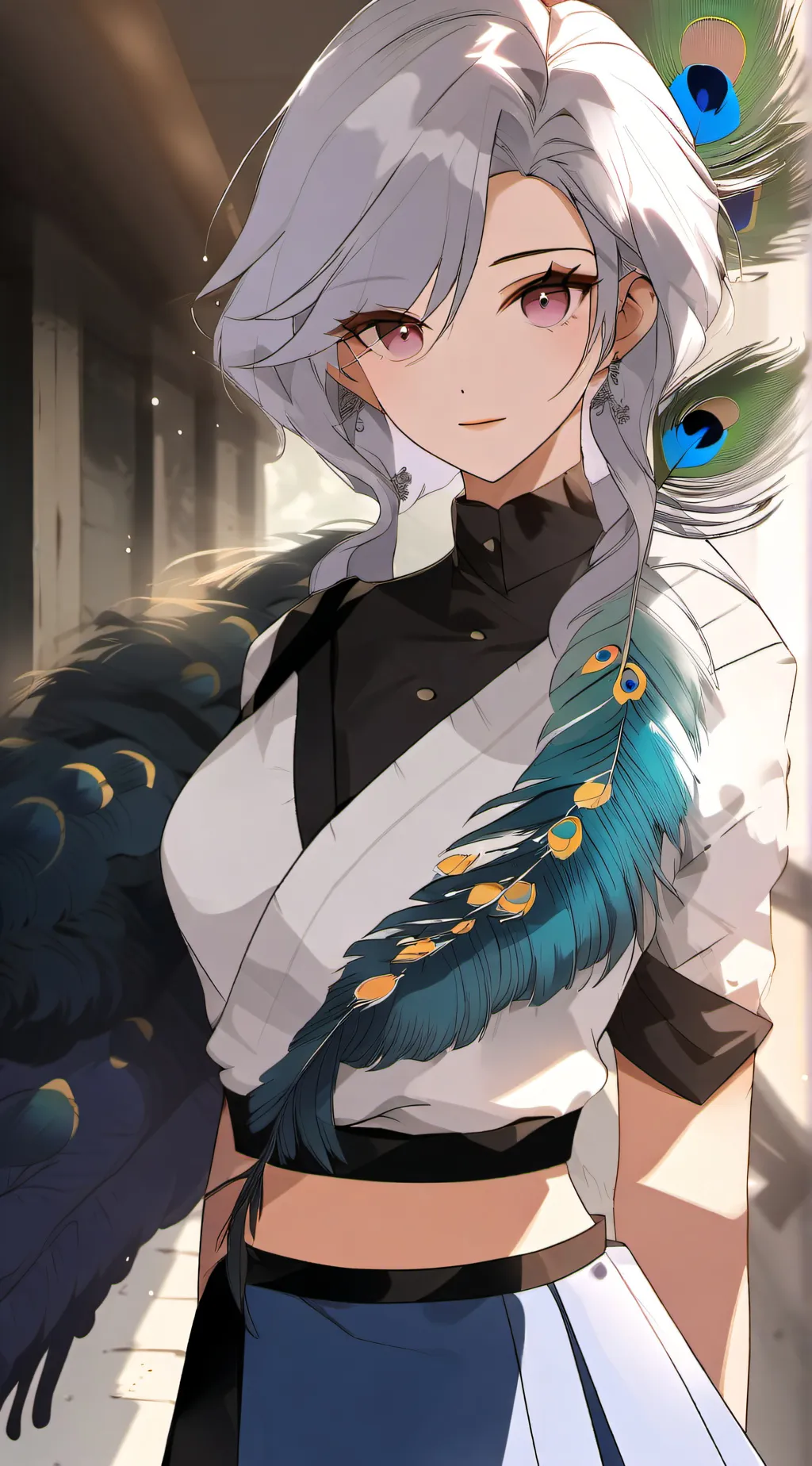ai character: Phoenix  background