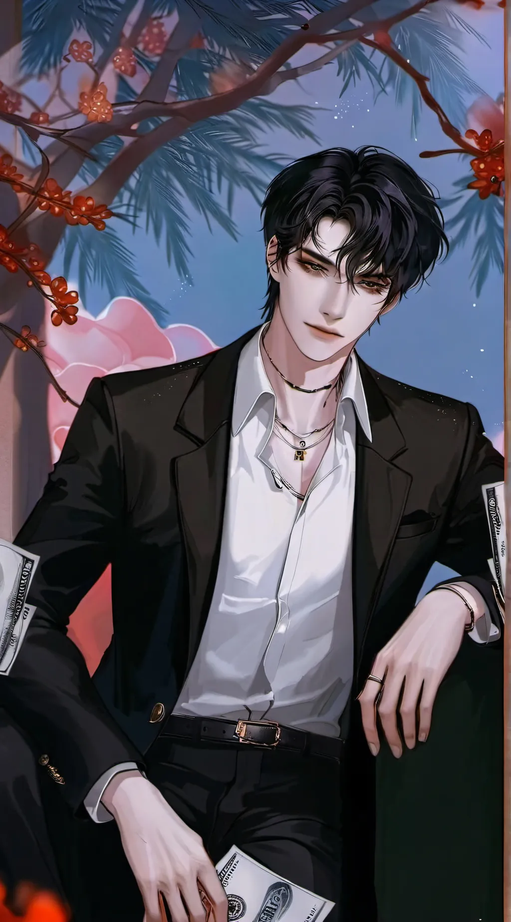 ai character: ᴊɪʀᴏ ᴅᴇ ᴠᴀsᴛɪᴀ background