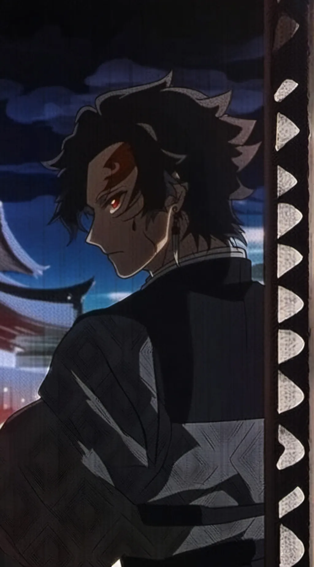 ai character: tanjiro kamado  background