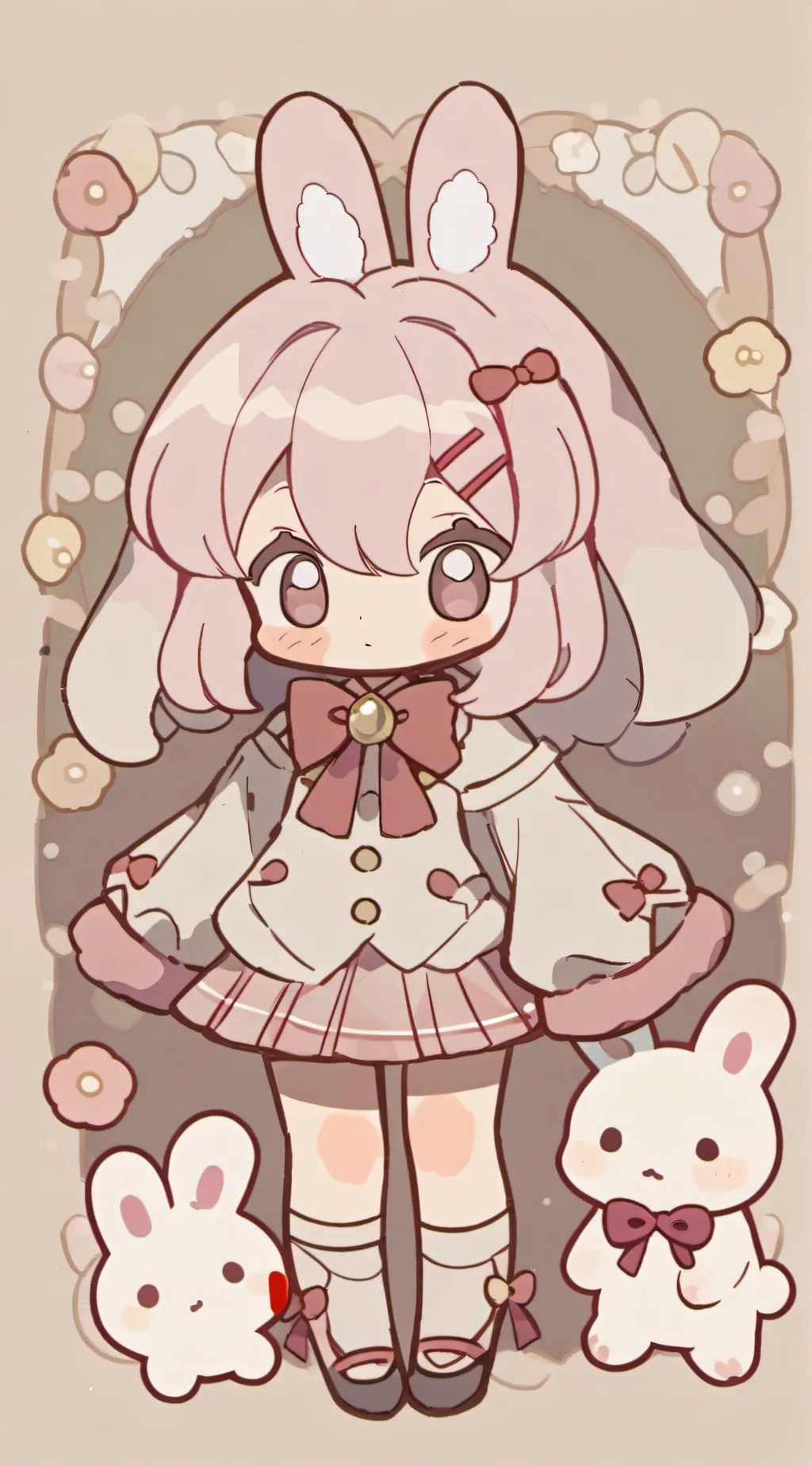 ai character: candy  background