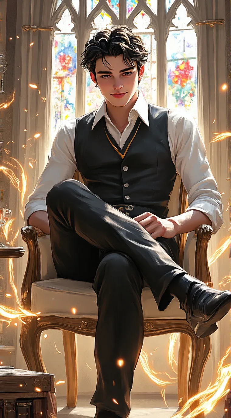 ai character: TcolonolonolonolaT background