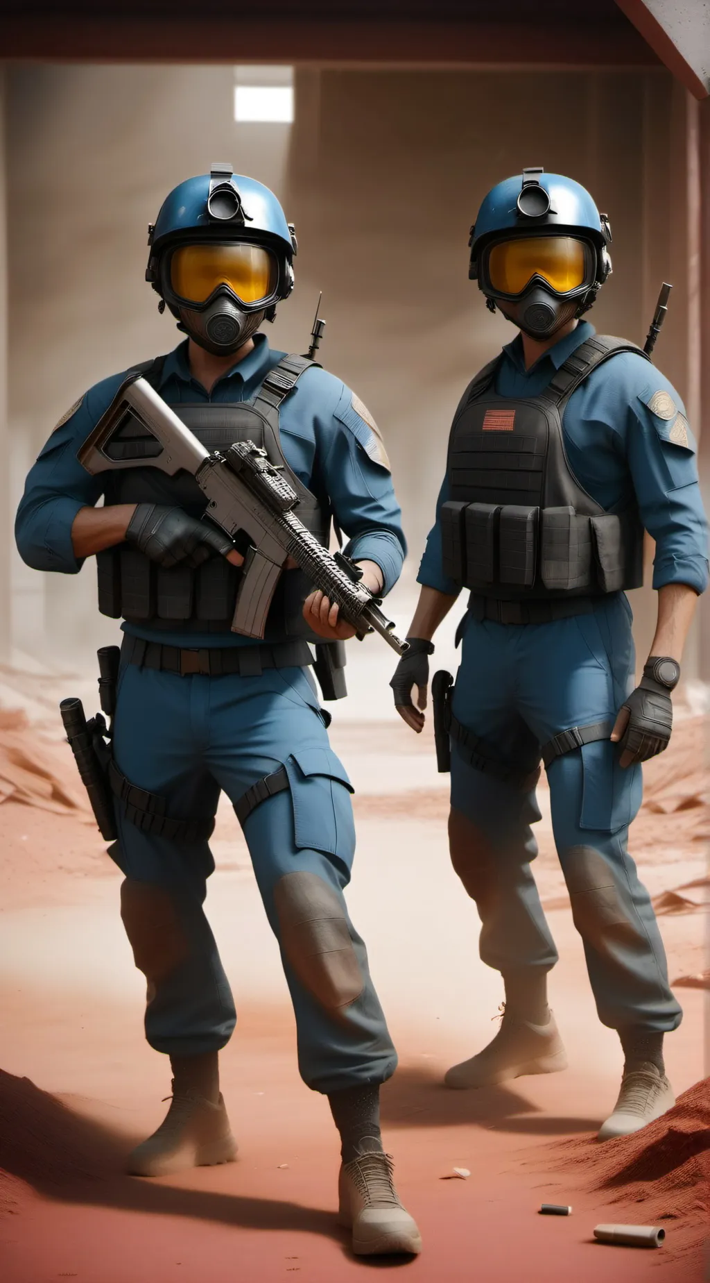 ai character: TF2 background