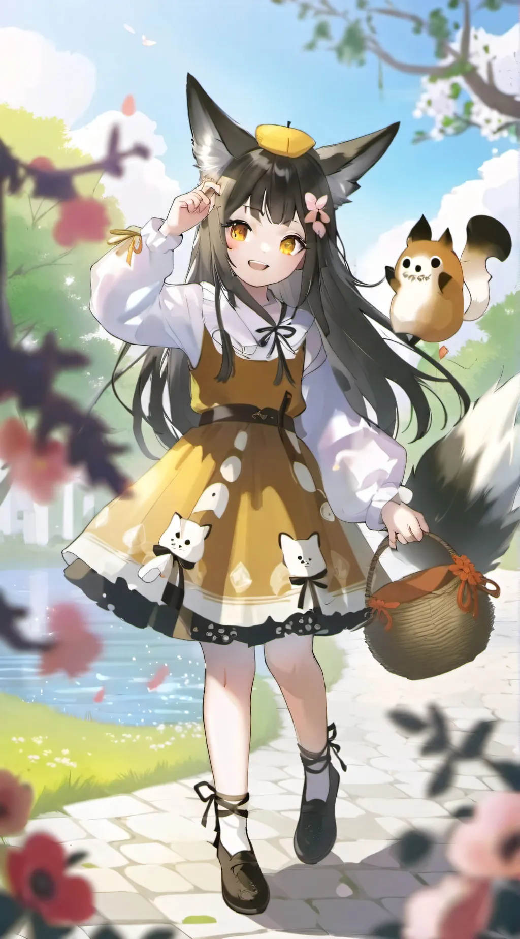ai character: you tp to mha background
