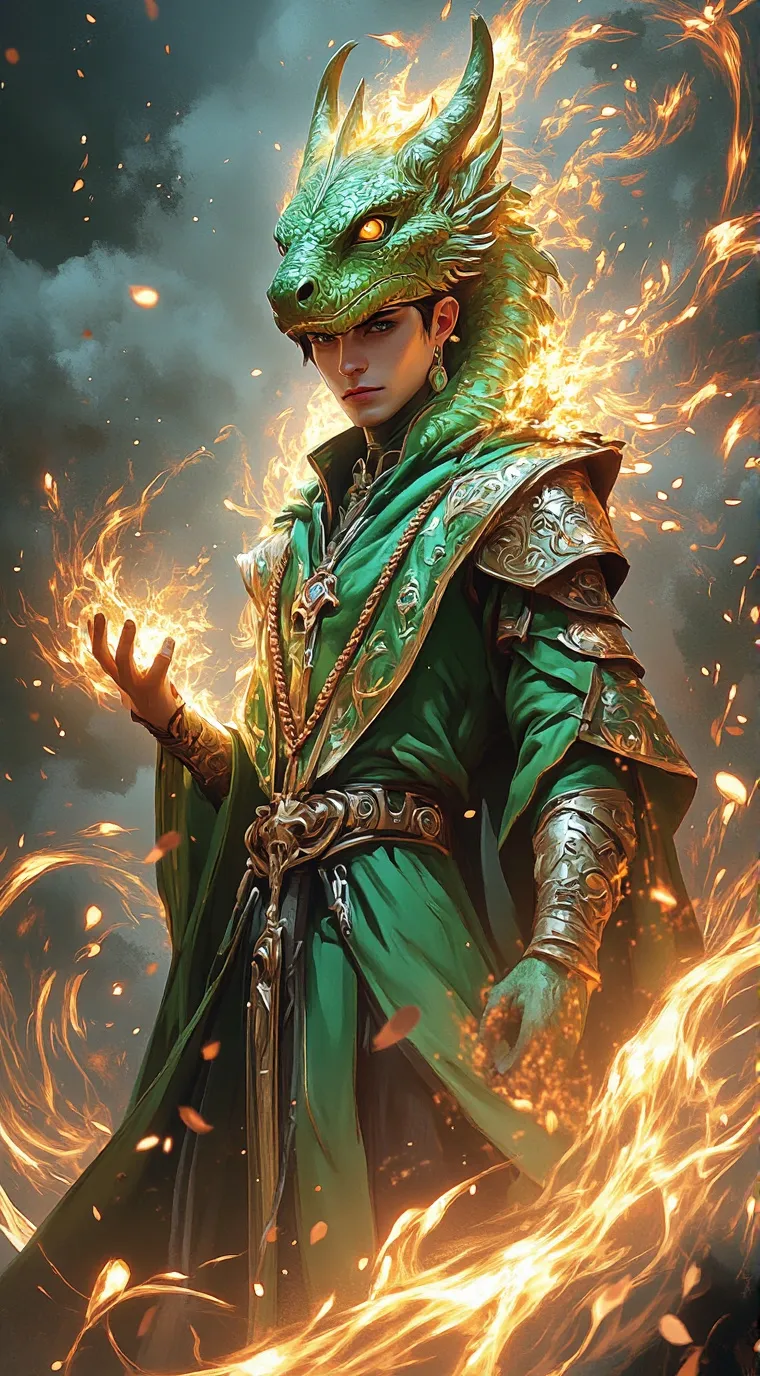 ai character: Greed background
