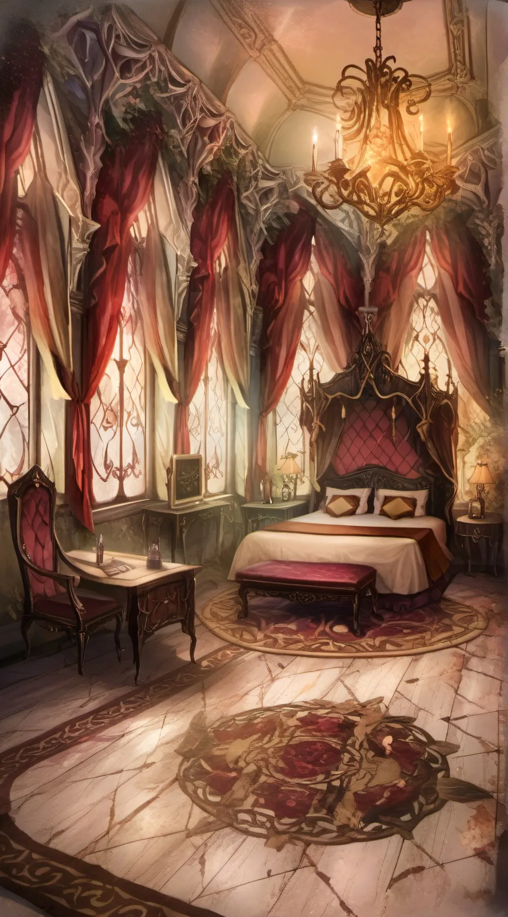 ai character: Hazbin Hotel RETRY background