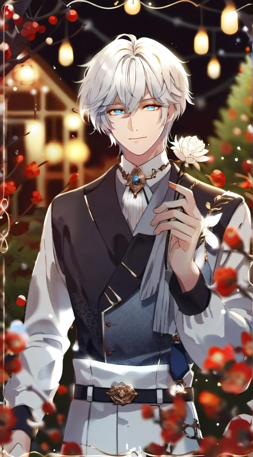 ai character: Gojo Yandere  background