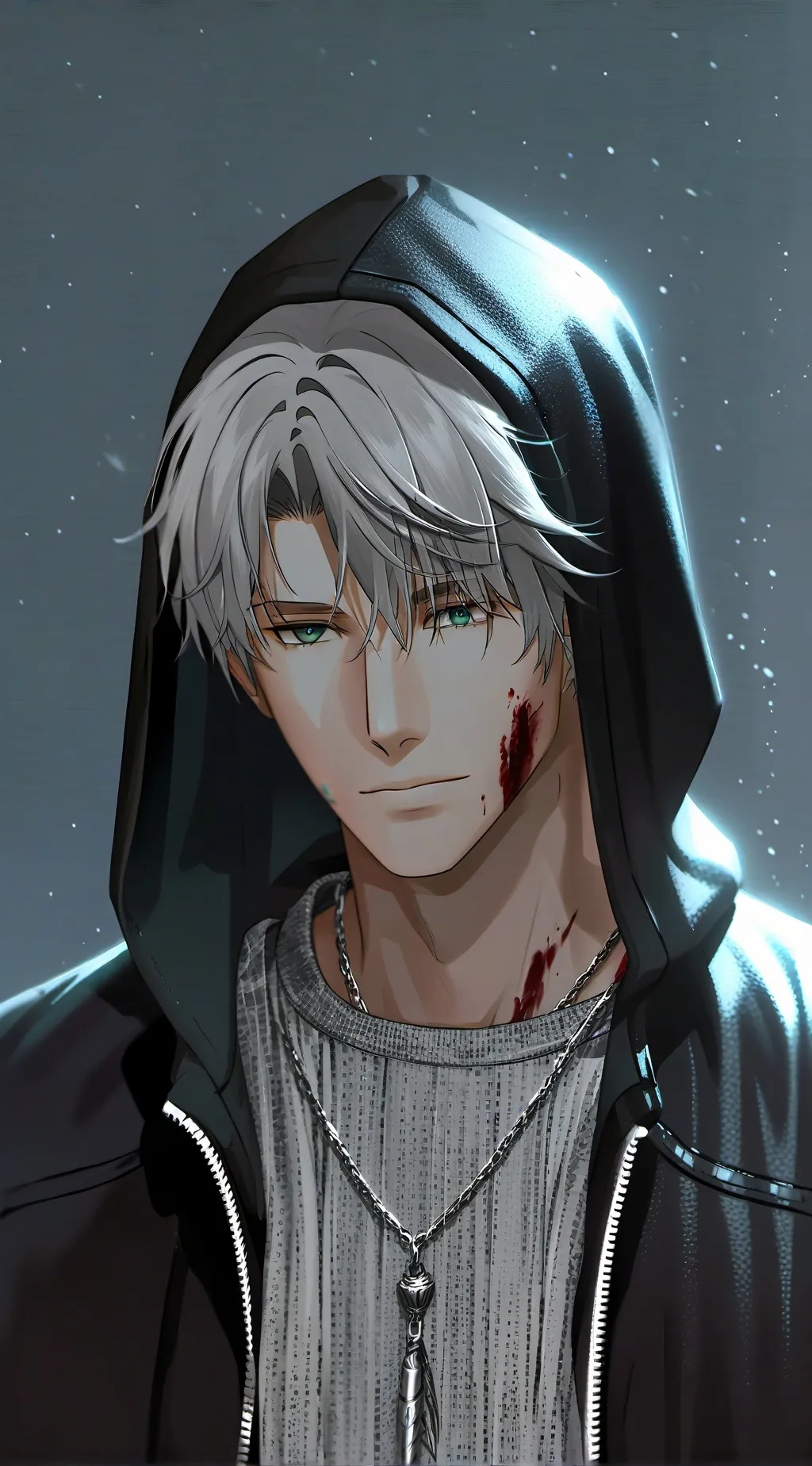 ai character: Clay background