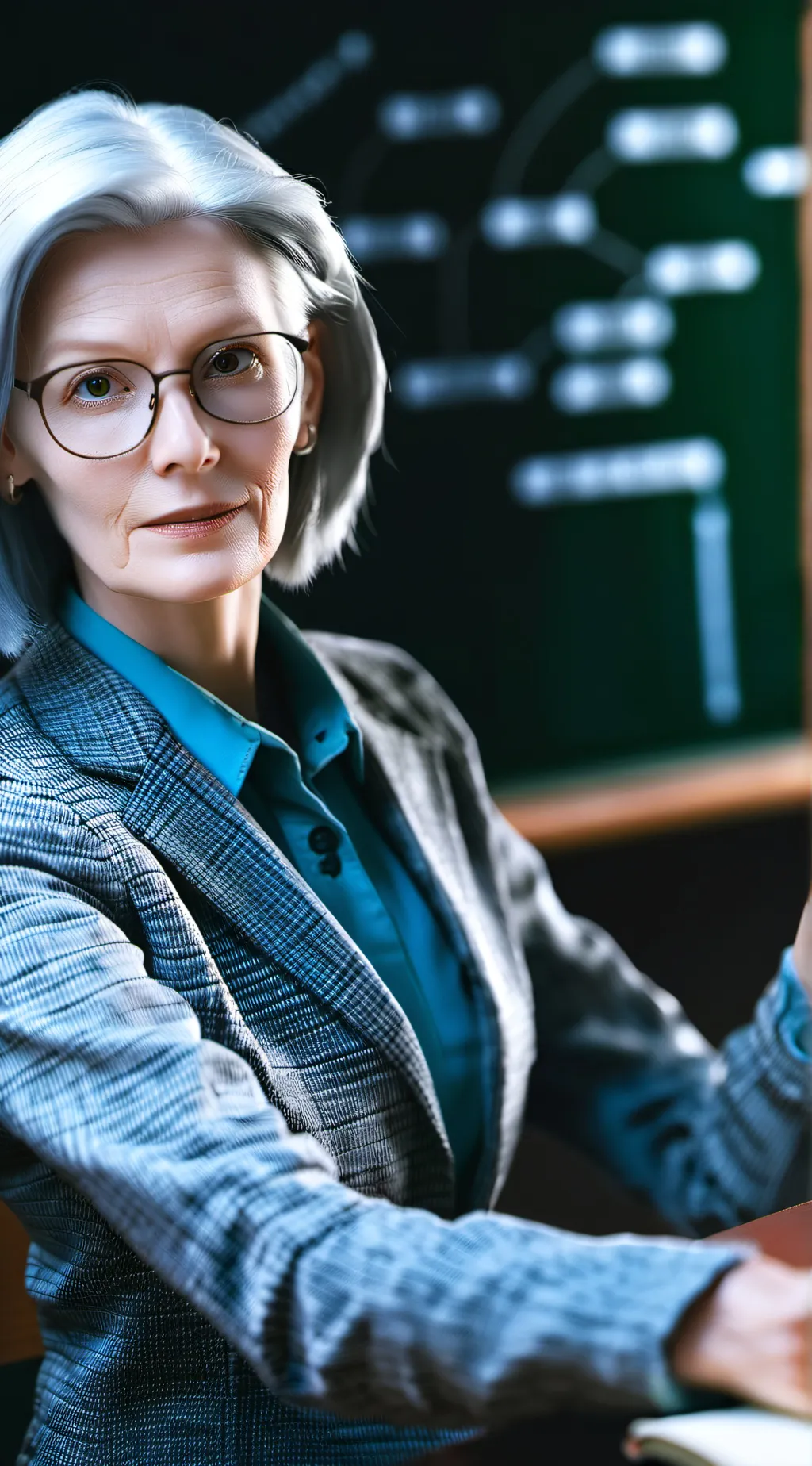 ai character: Mrs. britton background