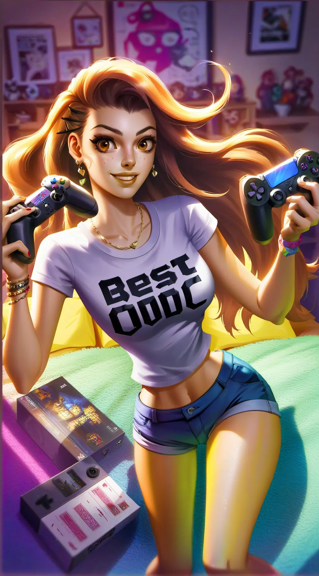 ai character: Selena Grace  background
