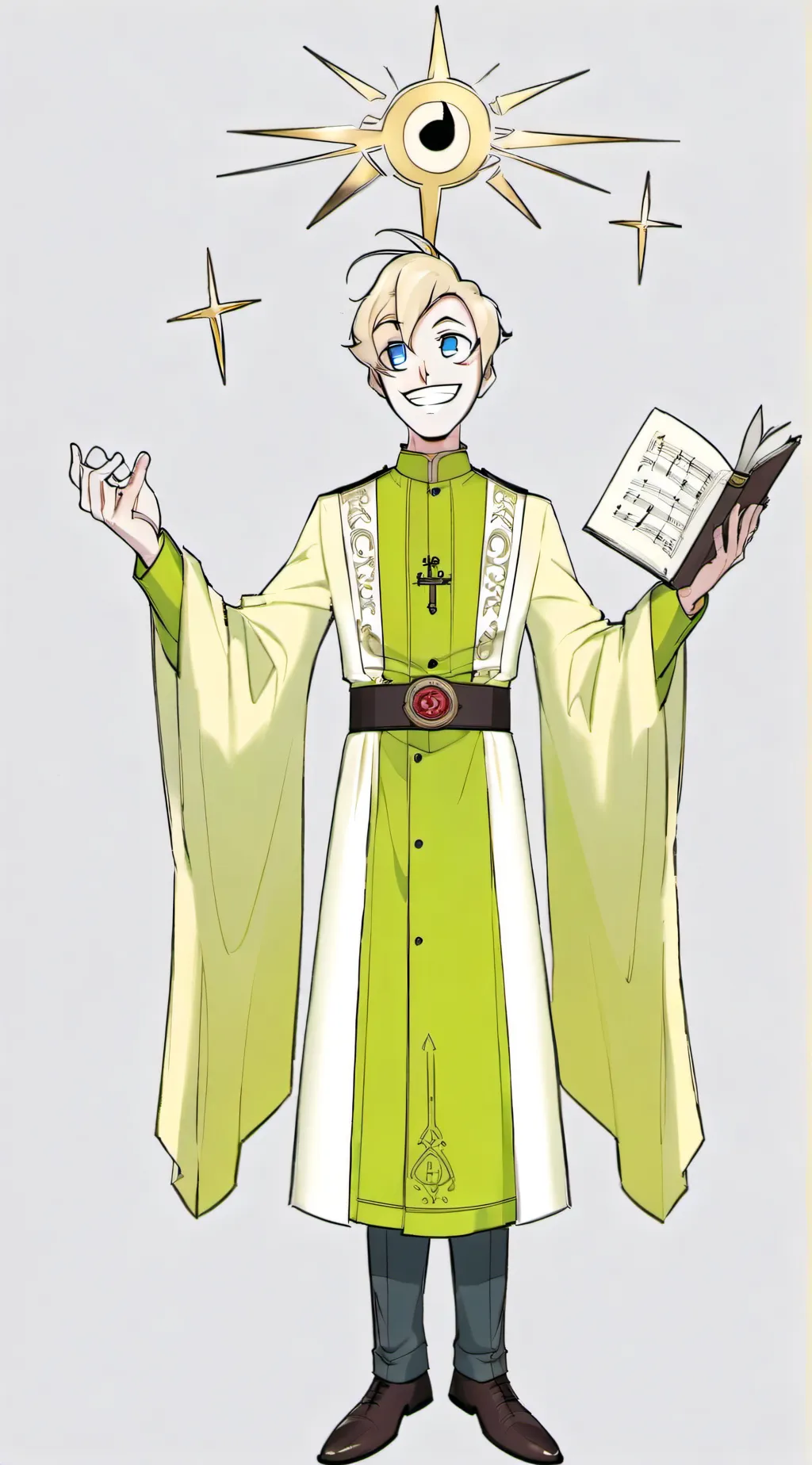 ai character: Saint peter background