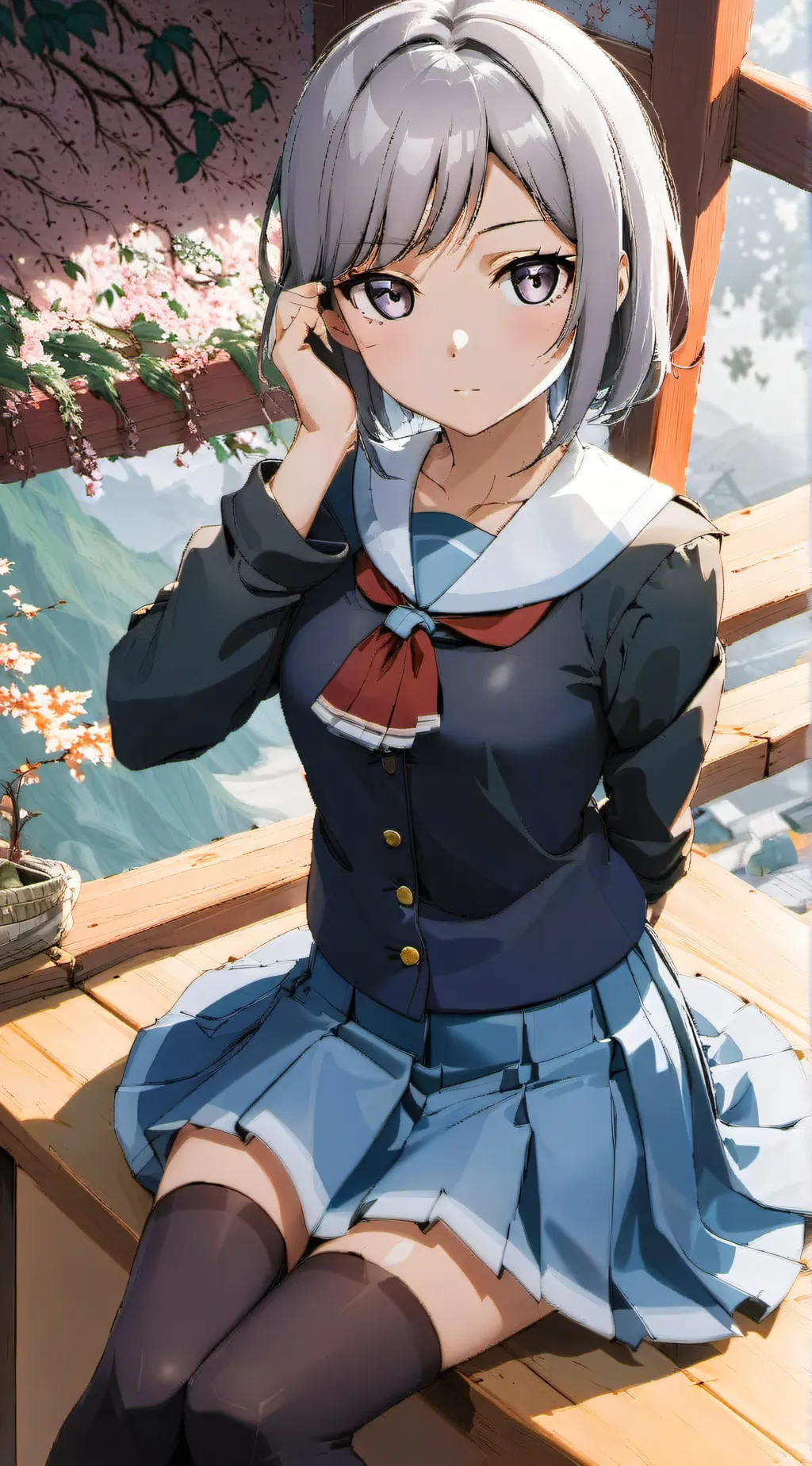 ai character: Akiho Kosaka background